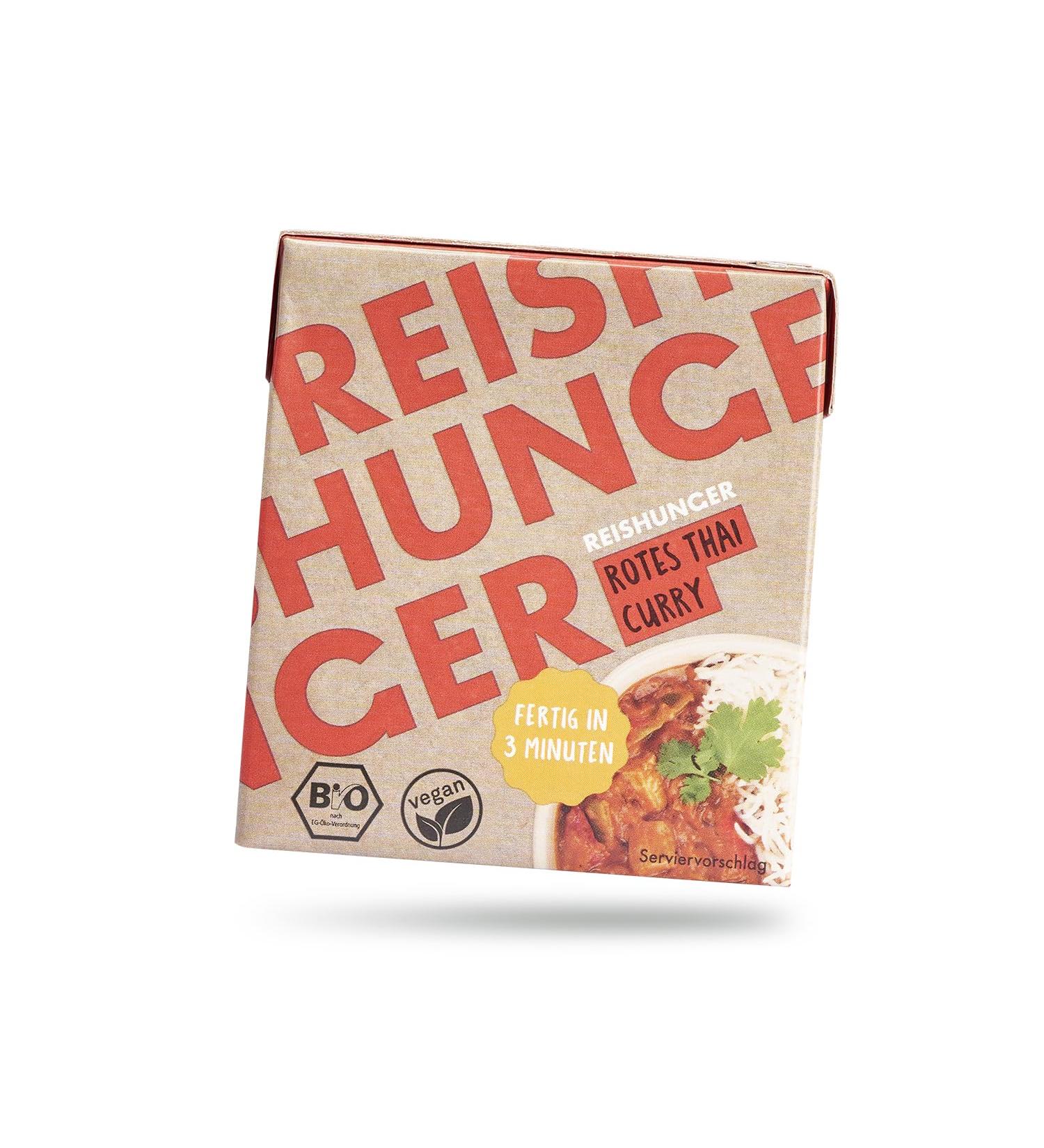 Buy Reishunger 3-Minute Red Thai Curry - Vegan Gluten-Free Organic Quality - Fast International Shipping - Buy Online on GoSupps.com