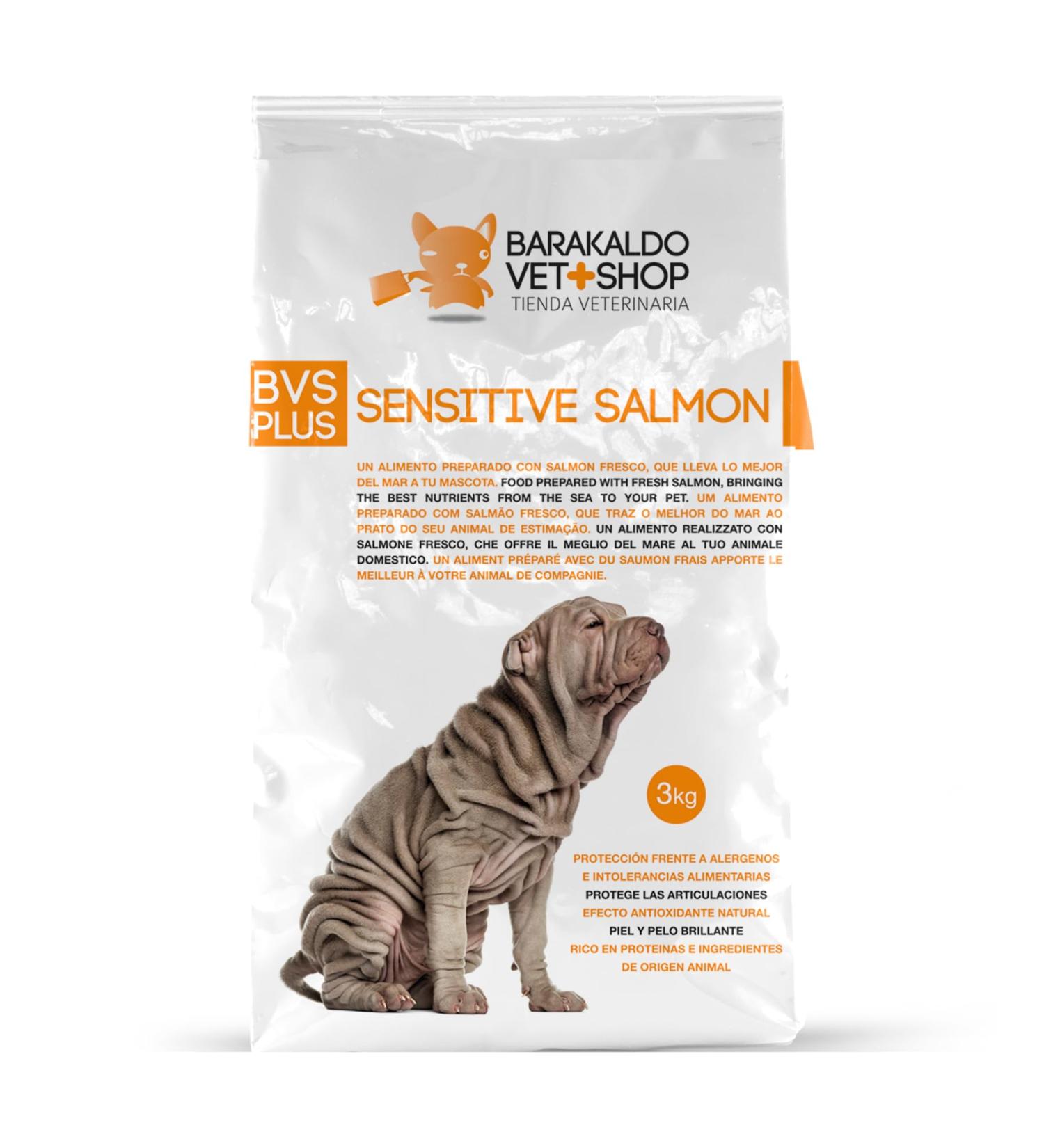 BARAKALDO VET Food Sensitive Salmon Barakaldo Vet Shop - 3 kg - Buy Online on GoSupps.com