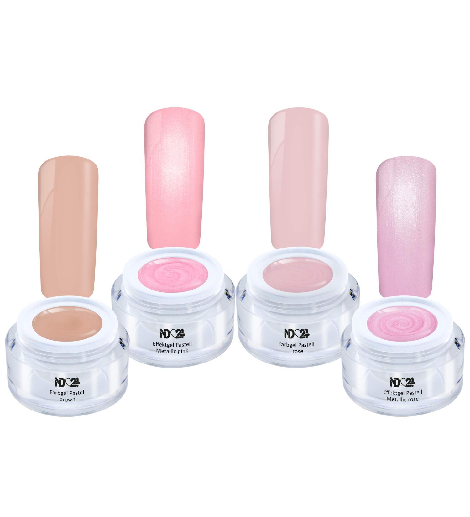 Nofilter Collection Set - Color Effect Gel for Gel Nails - Made in Germany (4 x 5ml) - International Shipping Available - Buy Online on GoSupps.com