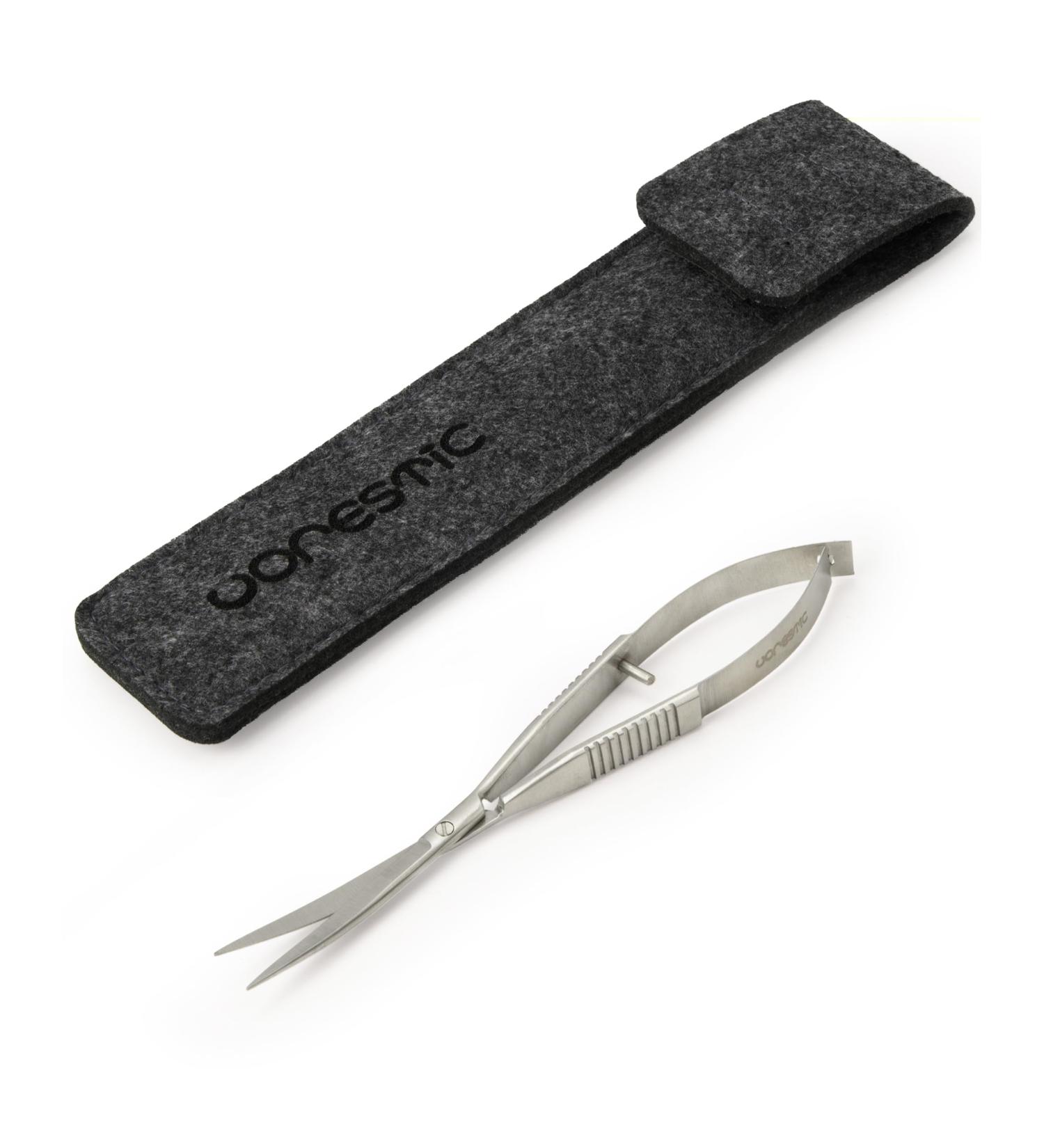 VORESTIC 16cm Curved Spring Scissors for Aquarium & Terrarium Plants - Aquascaping Tools - Buy Online on GoSupps.com
