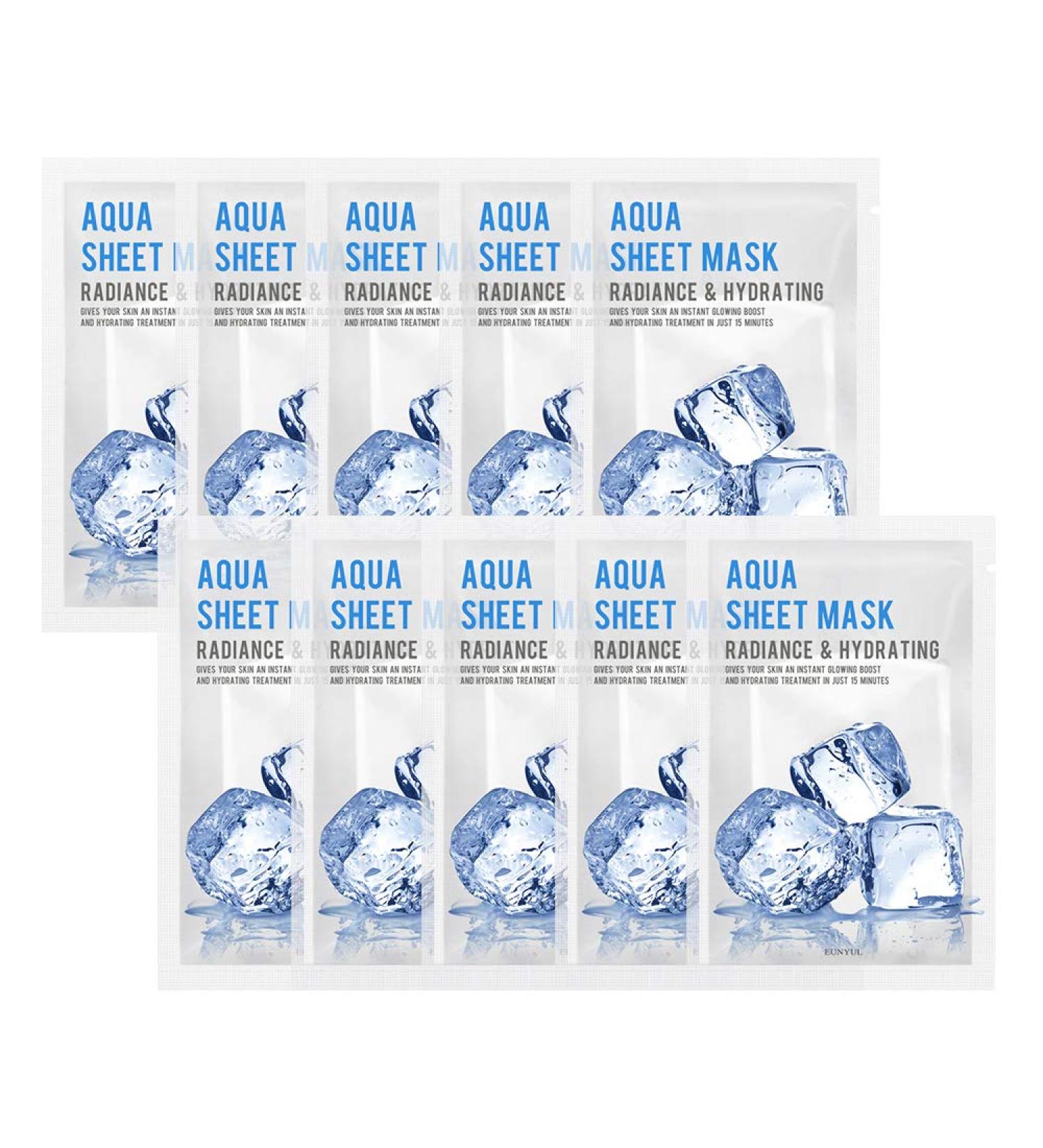  EUNYUL Eunyul Purity Korean Skin Care Fabric Mask Moisturizing Soothing and Natural for All Skin Types 20ml (Pack of 10) - Buy Online on GoSupps.com