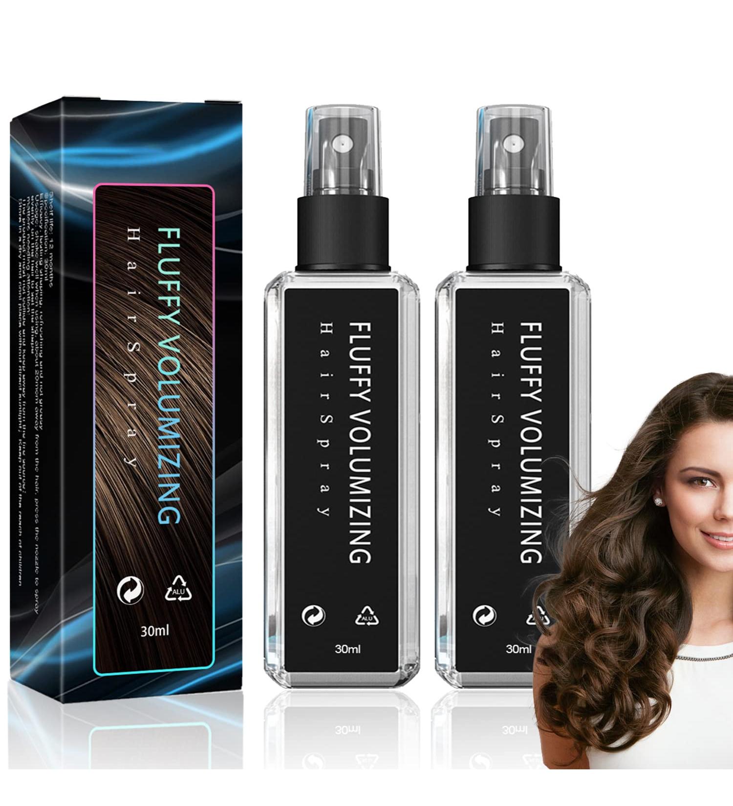 Glee Ice Volumizing Thickener Spray Styling Gel & Hairspray for Fine Thin Hair - Fluffy Extra-Volume (2PCS) - Buy Online on GoSupps.com