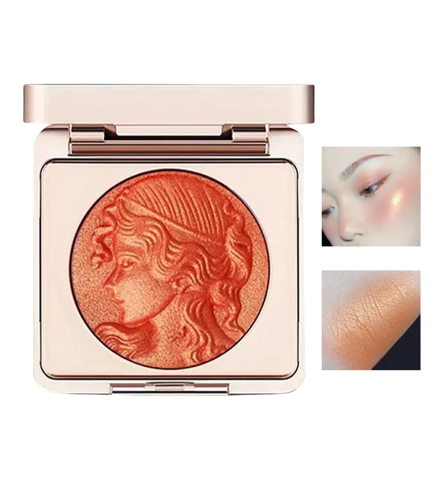 Embossed Blush for Cheeks Embossed Smooth Powder Blush Palette Waterproof Matte Face Powder Blush Palette Long Lasting Embossed Girl Shimmer Blush Palette For All Skin Types 2# 1 count (Pack of 1) - Buy Online on GoSupps.com