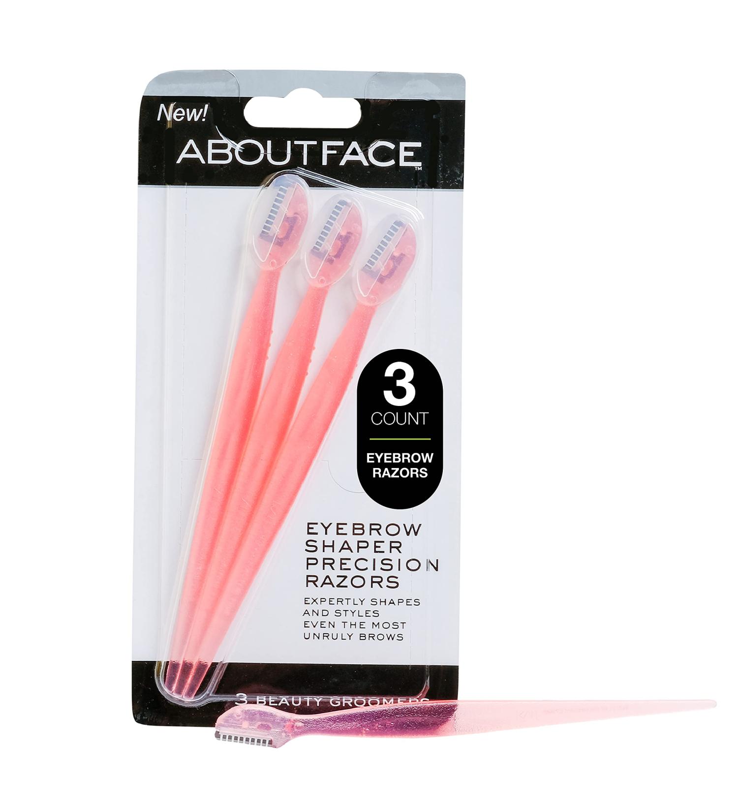 Fuzz-Free Compact Facial Razors for Shaving & Exfoliating - 3 Beauty Groomers for Face, Lips & Eyebrows - Buy Online on GoSupps.com