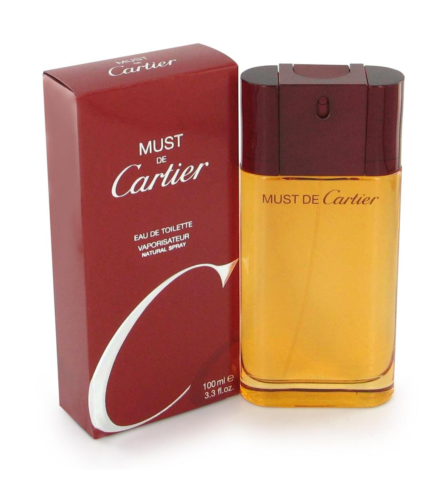 Must De Cartier By Cartier Womens Eau De Toilette (EDT) Spray 3.4 Oz Oriental 3.3 Fl Oz (Pack of 1)