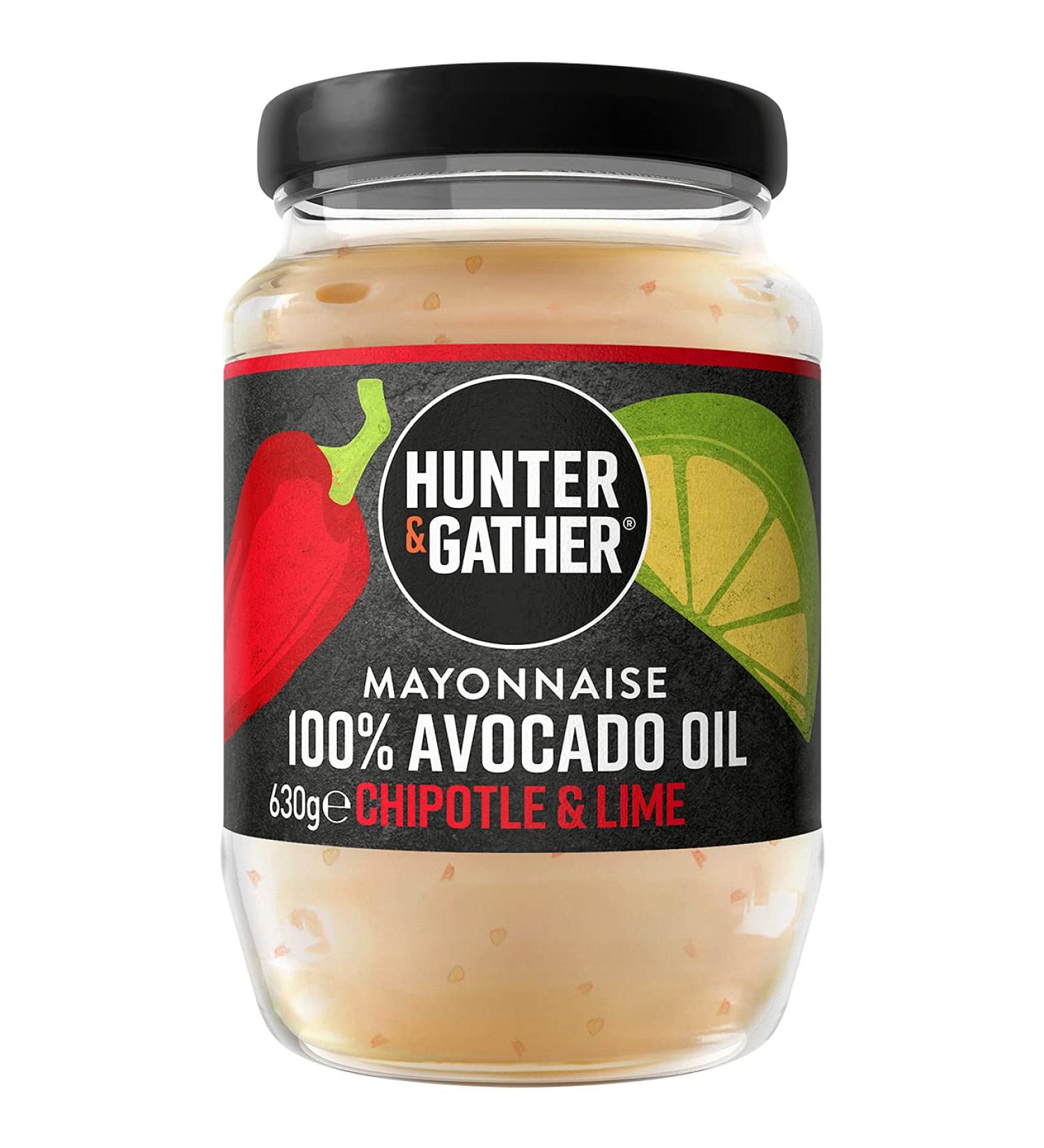 Chipotle & Lime Avocado Oil Mayonnaise 630g | Paleo & Keto Friendly | Made with Pure Avocado Oil & British Free Range Egg Yolk | Gluten & Sugar Free | Smoky & Fiery - Buy Online on GoSupps.com