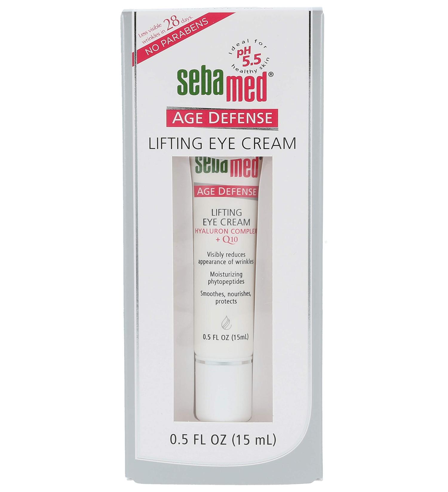 Sebamed Anti-Aging Q10 Lifting Eye Cream 15ml | pH 5.5 for Sensitive Skin | 32% Reduction of Wrinkles - Buy Online on GoSupps.com
