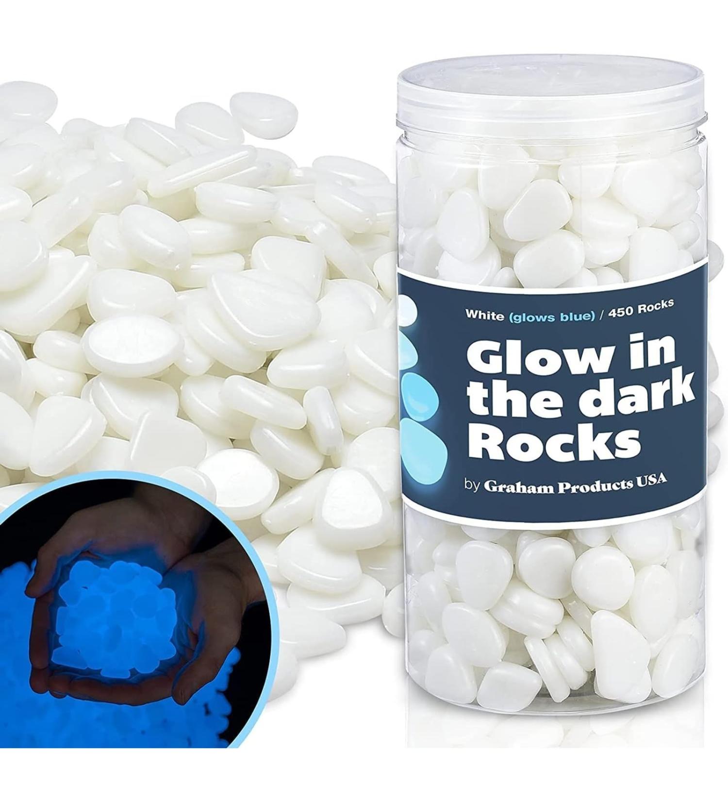 Graham Products 450 Glow Stones - Indoor & Outdoor Use | Sunlight-Driven | Perfect for Kids 6+ - Buy Online on GoSupps.com