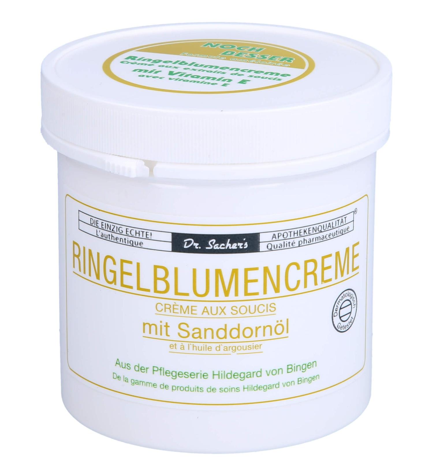 Ring flowers cream with sea buckthorn oil