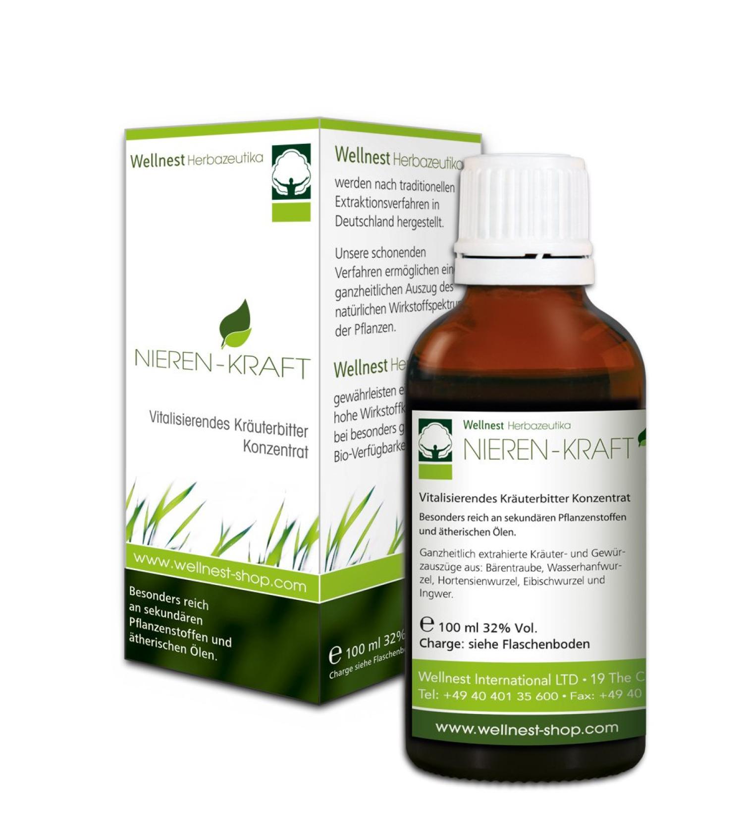 Wellnest Kidney Power Detox Concentrate | Bladder Weakness Relief | Herbal Spice Extracts | Hulda Clark Treatment | 100 ml - Buy Online on GoSupps.com