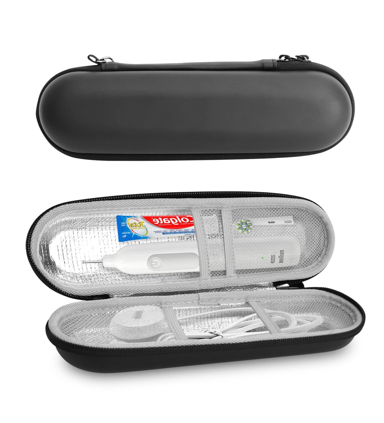 Hard EVA Travel Case for Oral-B/Philips Sonicare Electric Toothbrushes - Buy Online on GoSupps.com