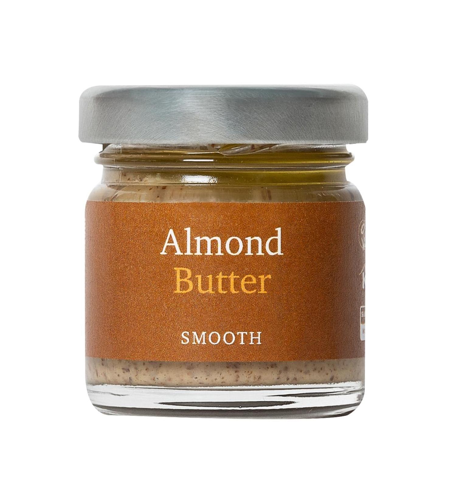 Nutural World - Smooth Almond butter (35g) - Combine any 4 to make your own gift set - Buy Online on GoSupps.com