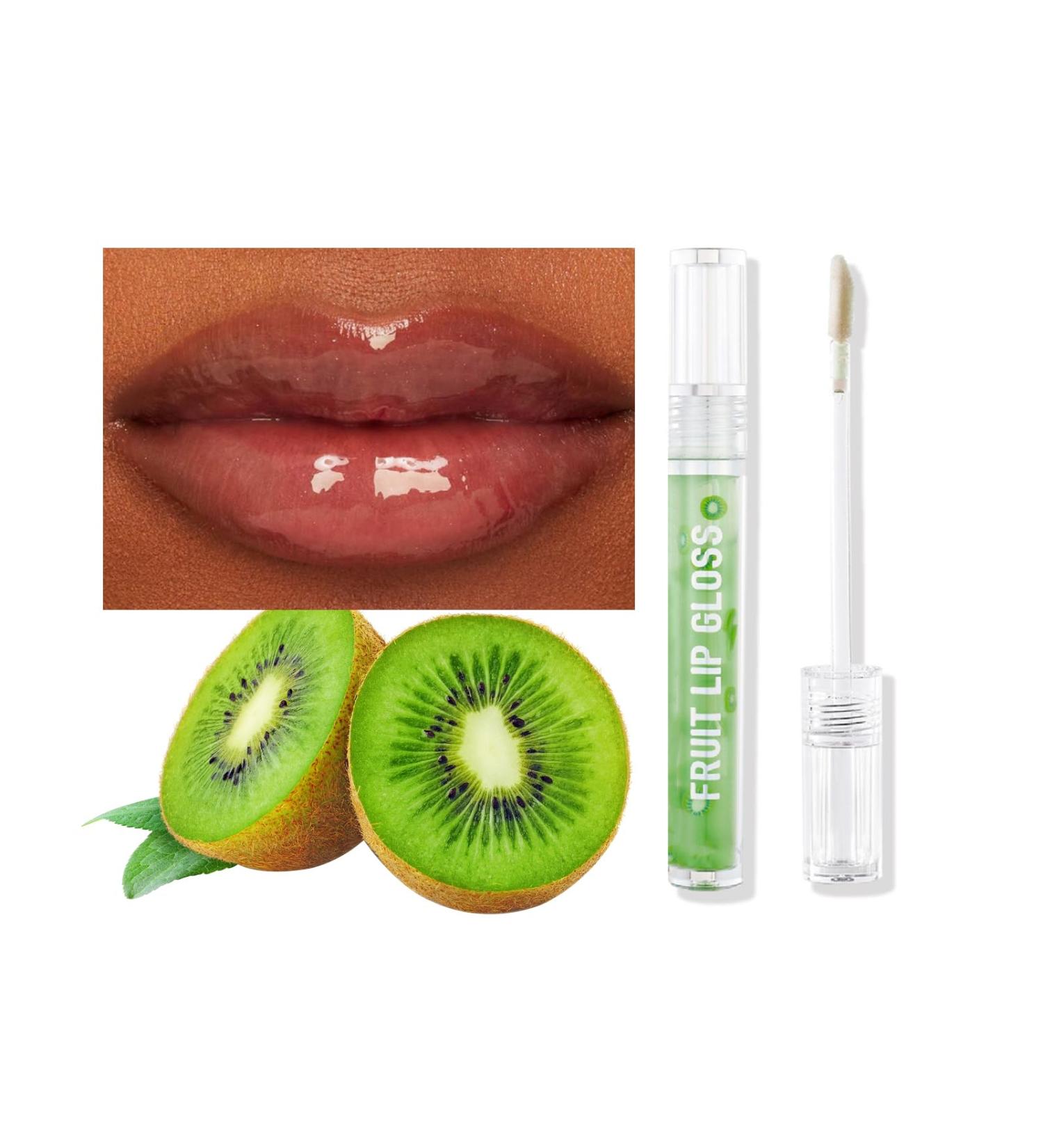Kiwi Lip Protection Lip Balm Lip Oil No-Sticky Hydrating Lip Protection Anti-Drying Natural Lip Care All Day Moisturizing Care Lip Repair Lip Plumper Gloss - Buy Online on GoSupps.com