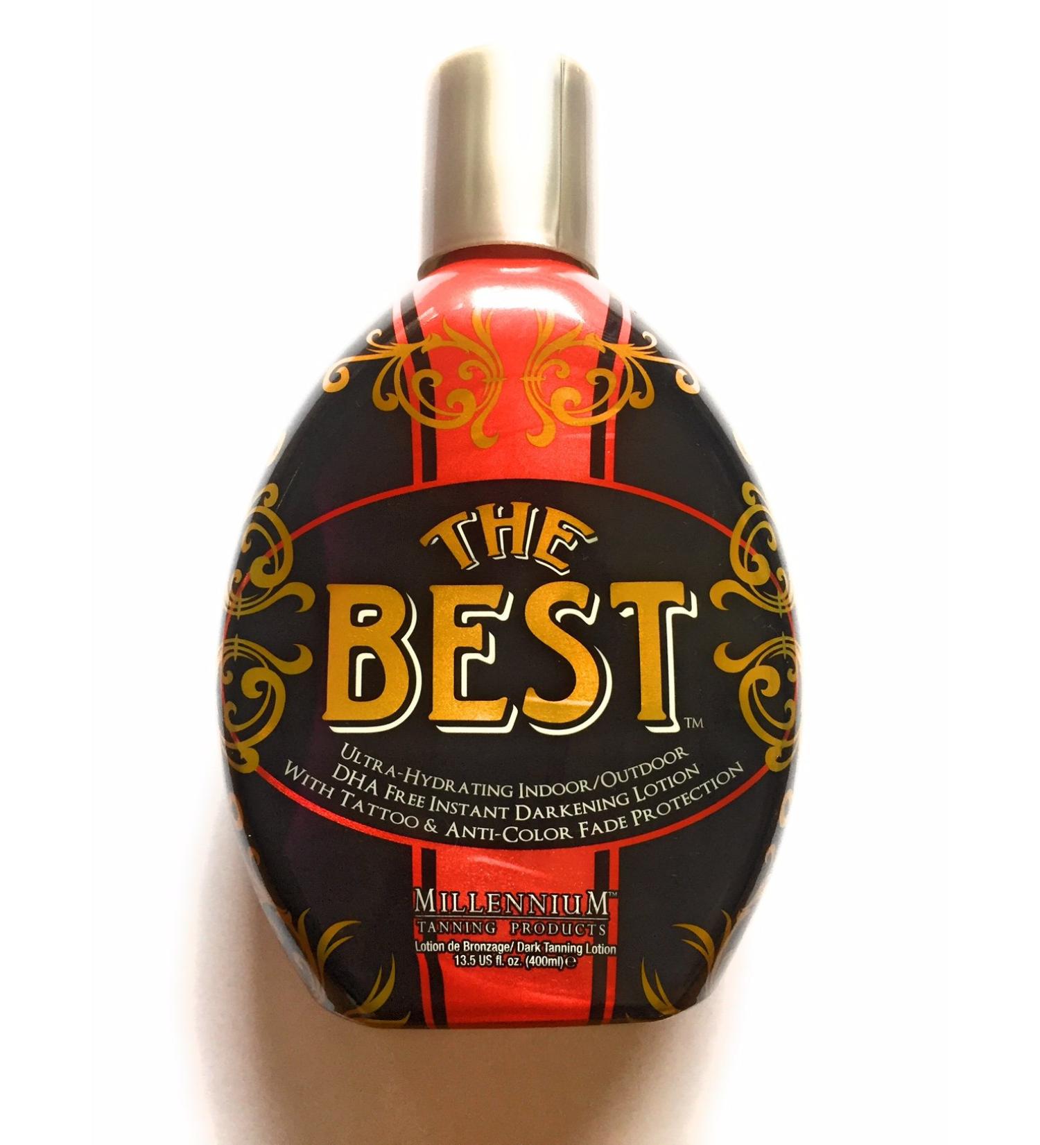 Millennium Tanning The Best  Bronzer Tanning Lotion  13.5 Ounces