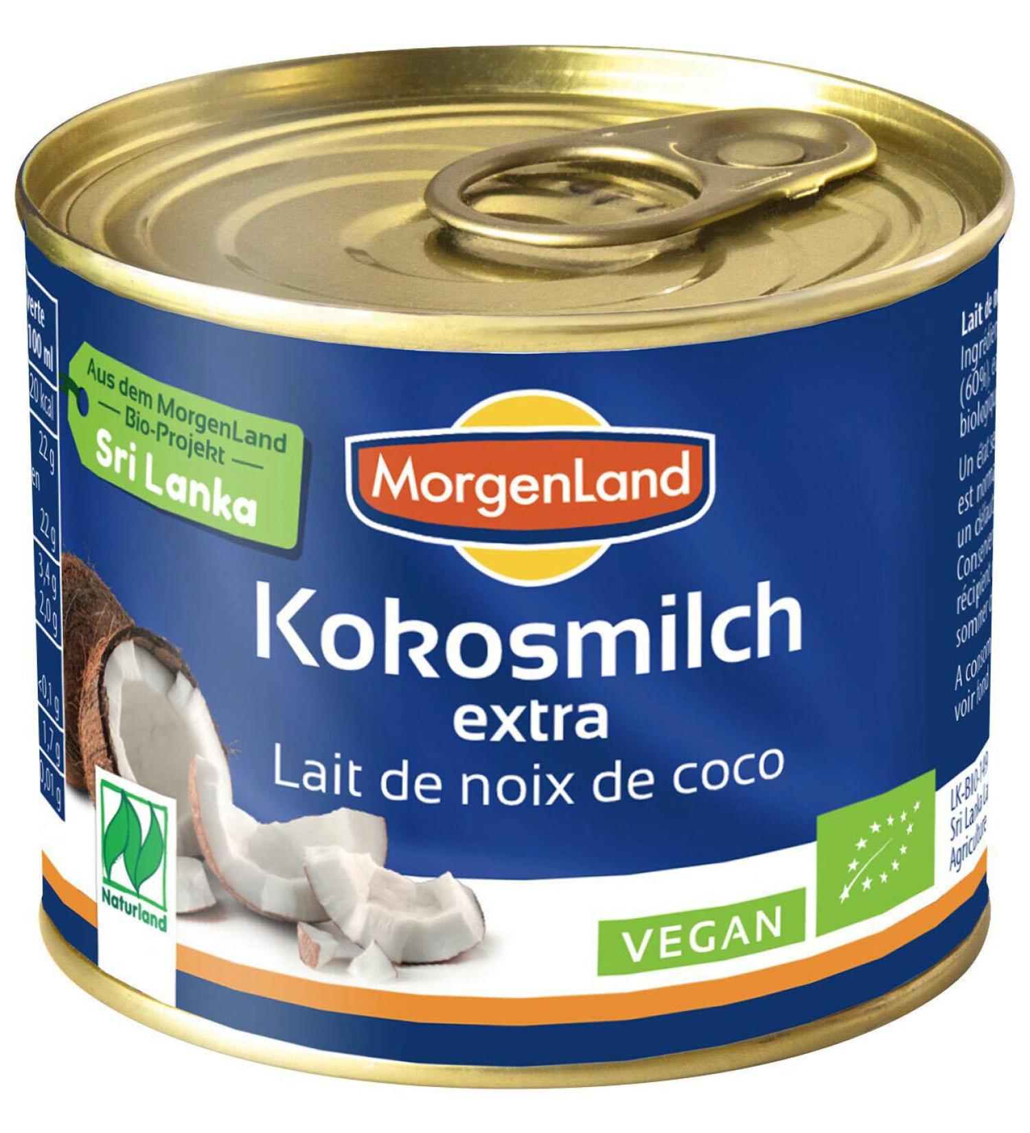 Morgenland Organic Coconut Milk Extra 200 ml 200ml