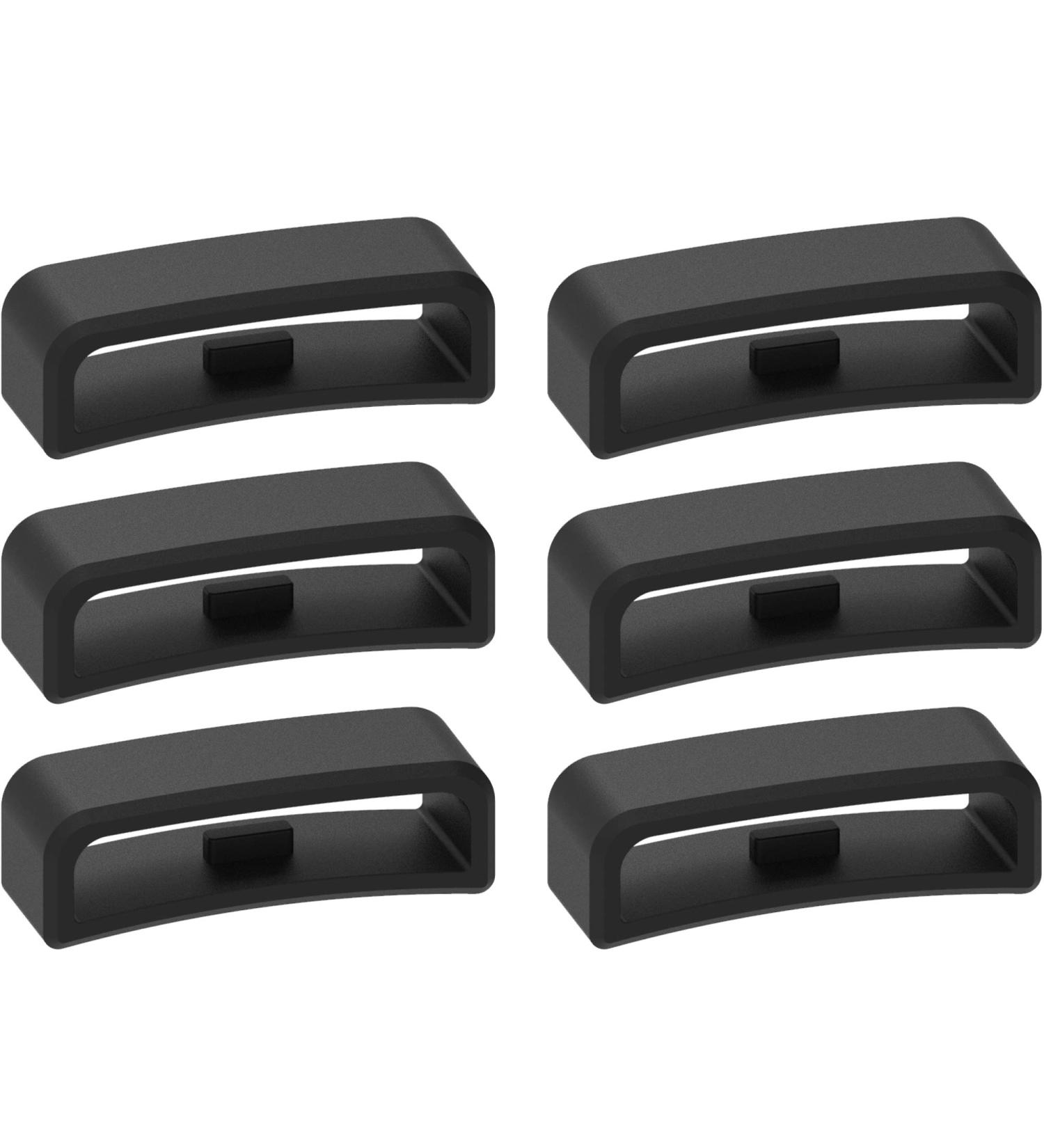 28mm Band Keeper for Garmin Vivoactive HR/Forerunner 910XT & Fitbit Surge - 6 Pack - Buy Online on GoSupps.com