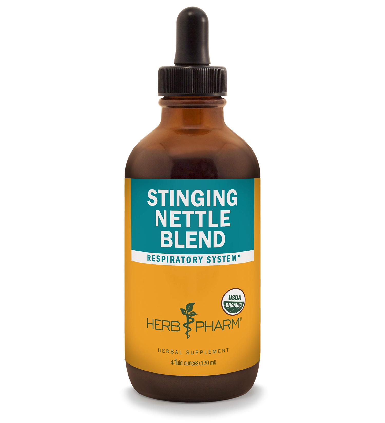 Herb Pharm Stinging Nettle Blend Liquid Extract - 4 oz | Natural Allergy Relief - Buy Online on GoSupps.com