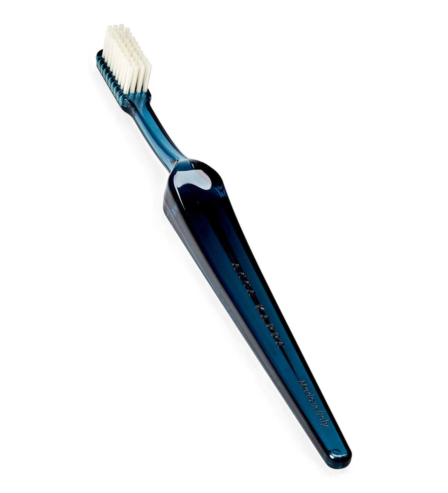 Acca Kappa Lympio Ocean Blue Toothbrush Medium Nylon Ocean Blue Medium Nylon