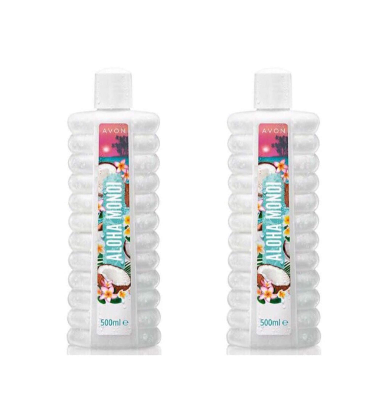 Avon Aloha Monoi Bubble Bath 500 ml (1000 ml) 2 pieces