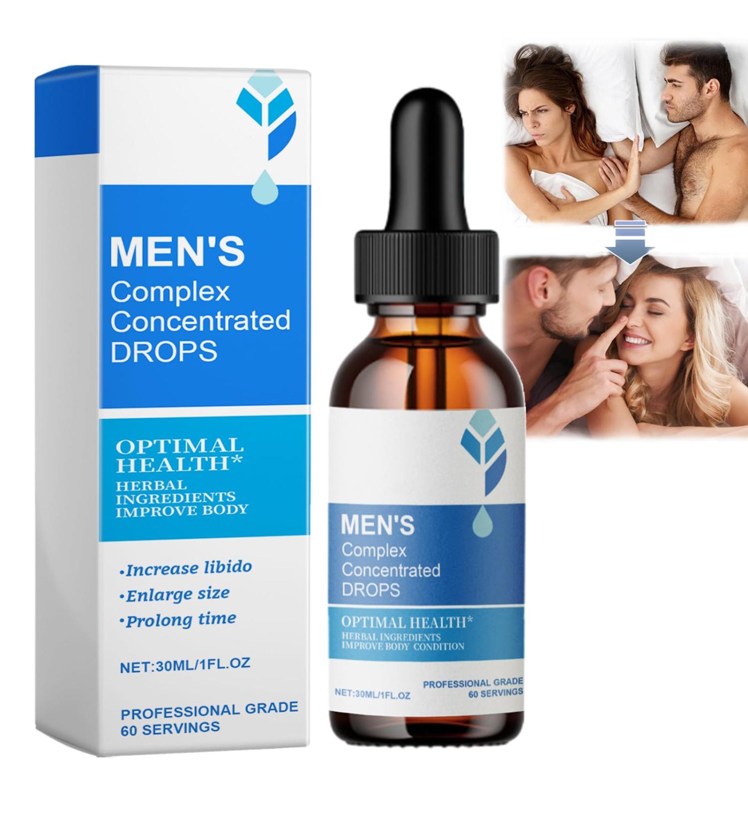 Blue Horizon Men's Complex Concentrated Drops Blue Horizon Men's Complex Drops Mens Enhancement Drops Blue Horizon Drops for Men (1PCS) - Buy Online on GoSupps.com