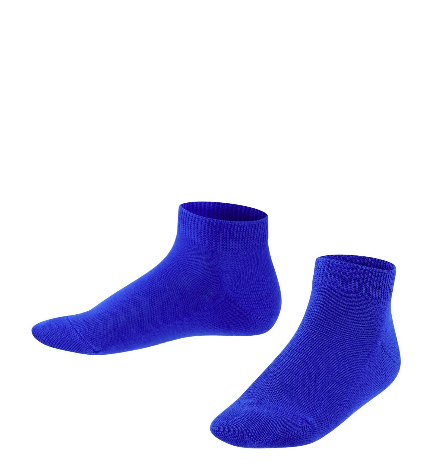 FALKE Kids Family Trainer Socks | Sustainable Cotton | Thin Ankle Socks | 1 Pair 23-26 Blue (Cobalt Blue 6054) - Buy Online on GoSupps.com
