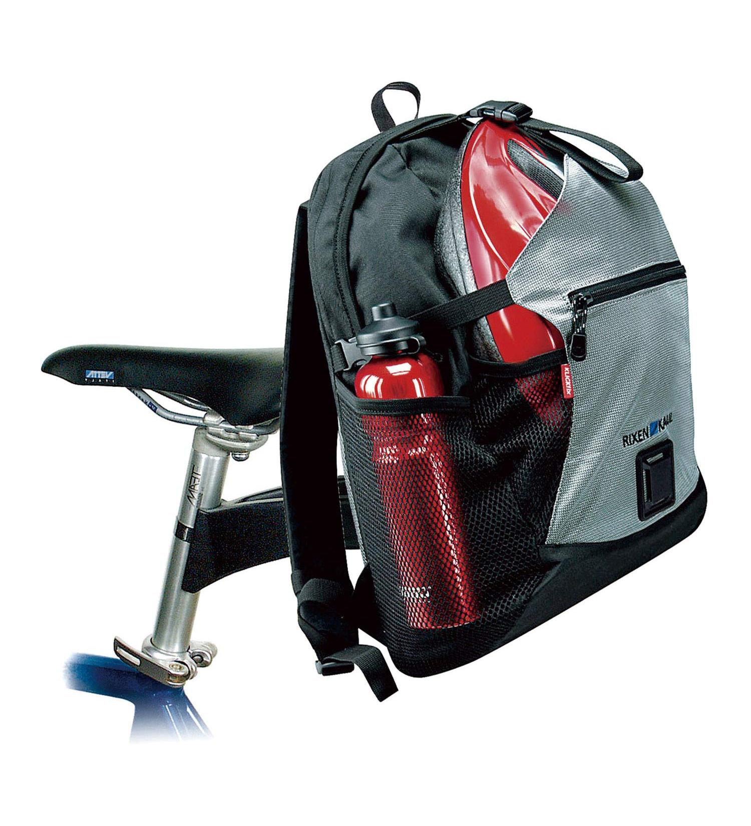 KLICKfix Freepack Sport Black-Sil Backpack - 24L 20x30x40 cm | International Shipping Available - Buy Online on GoSupps.com