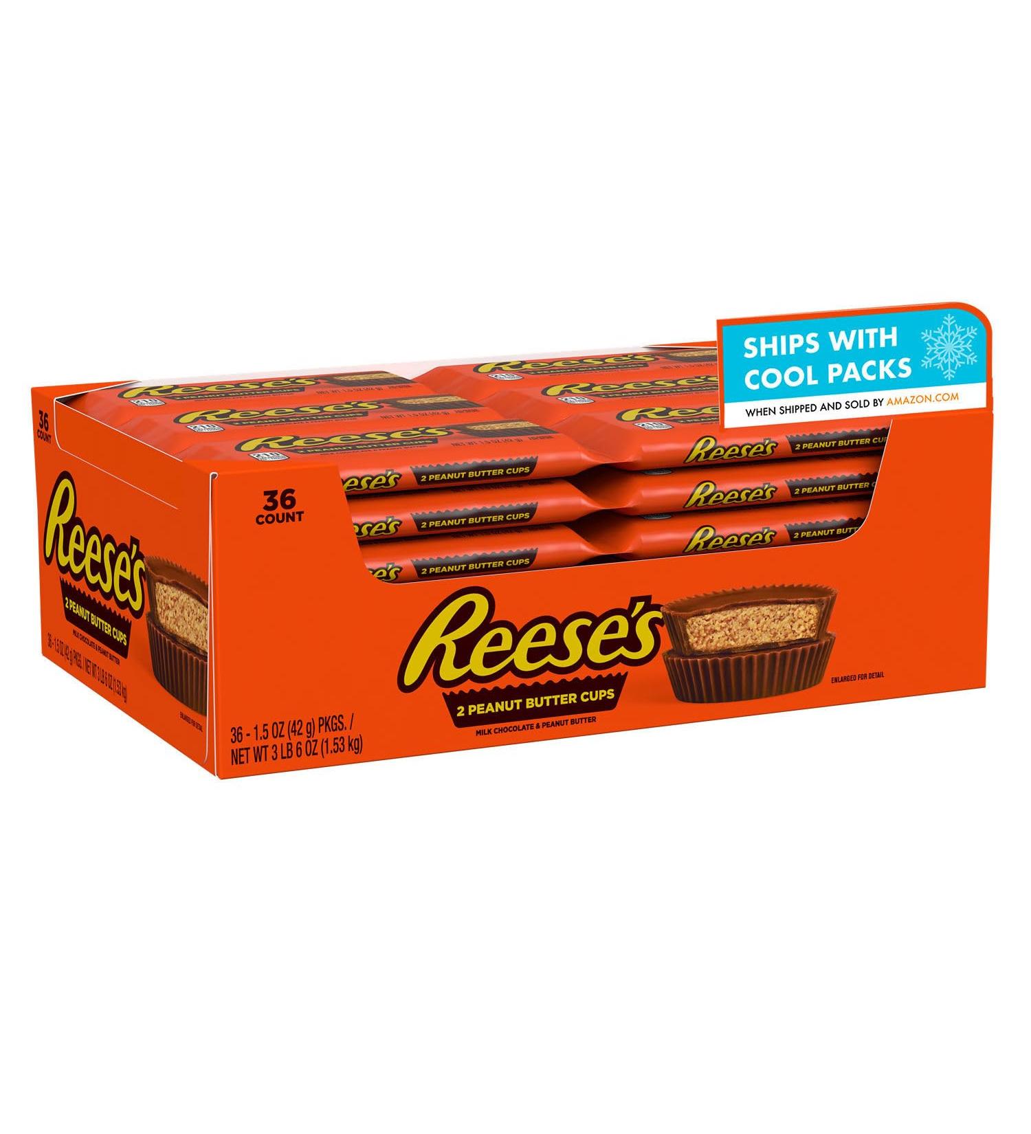 Buy Reese's Peanut Butter Cups - 1.5 oz (36 Pack) | International Shipping Available - Buy Online on GoSupps.com