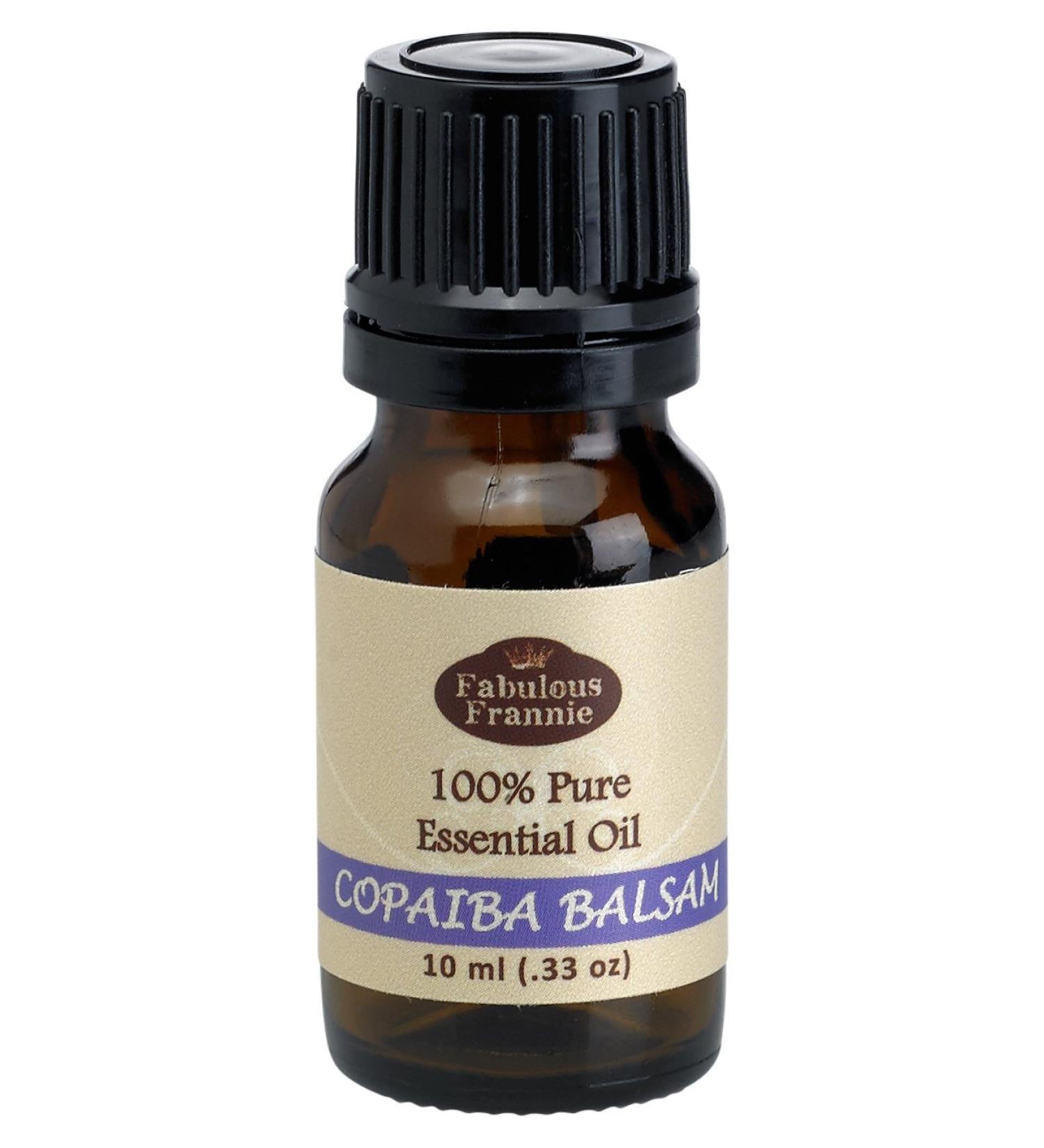 Fabulous Frannie Copaiba Balsam 100% Pure Undiluted Essential Oil 10ml (Pack of 1)