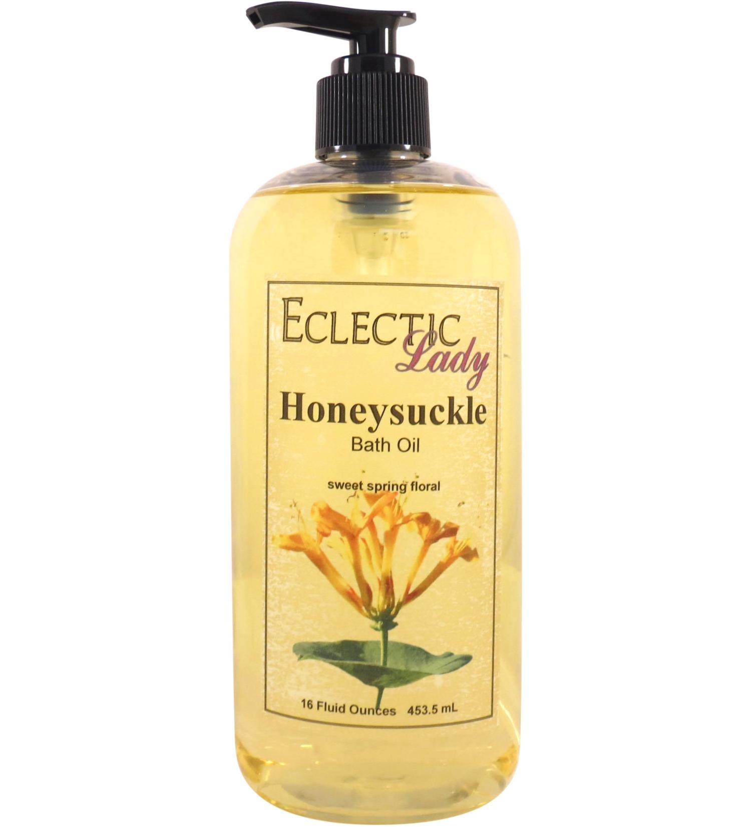 Eclectic Lady Honeysuckle Bath Oil - 16 oz - Buy Online on GoSupps.com