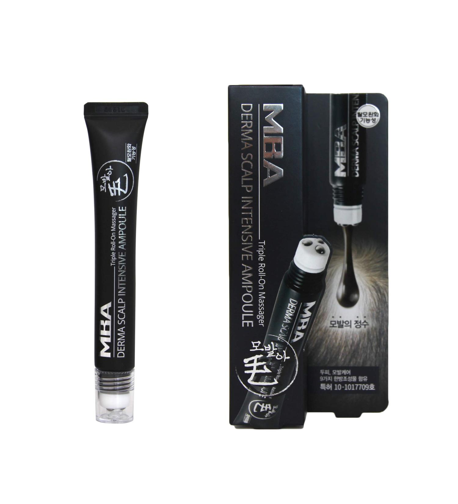 DAYCELL MBA MoBalA Derma Scalp Intensive Ampoule Triple Roll-On Massager - 20ml | Combat Hair Loss with Ease - Buy Online on GoSupps.com