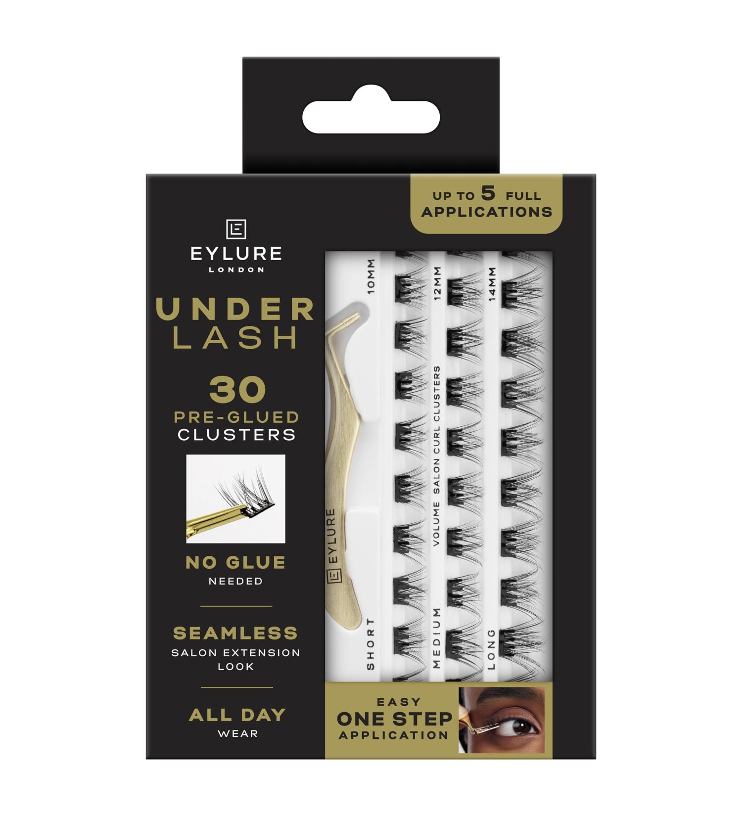 Eylure Underlash Pre-glued Volume Salon Curl Clusters - Buy Online on GoSupps.com