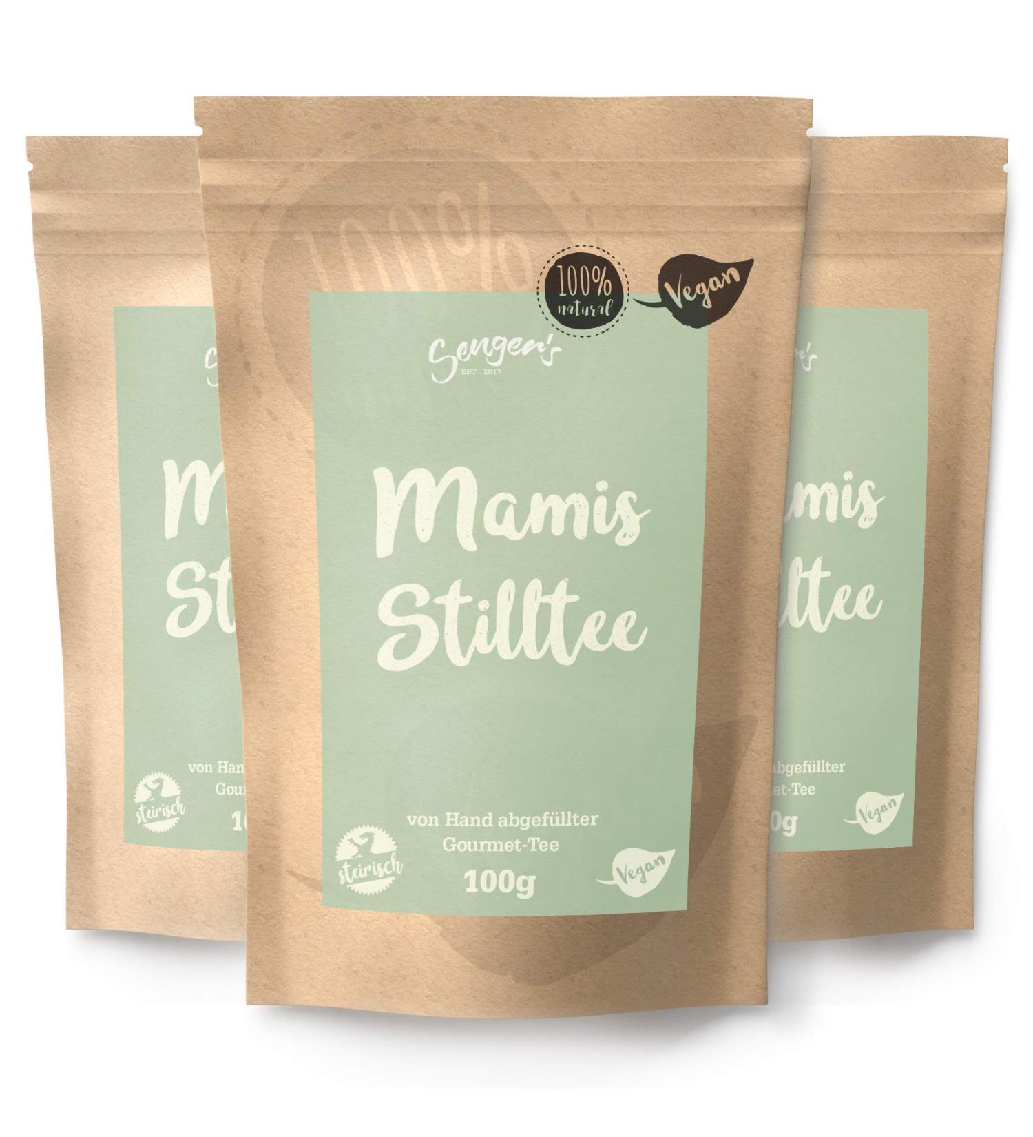  Senger's Sengers Pack of 3 Breastfeeding Teas with Horse Clover - 100g - Buy Online on GoSupps.com