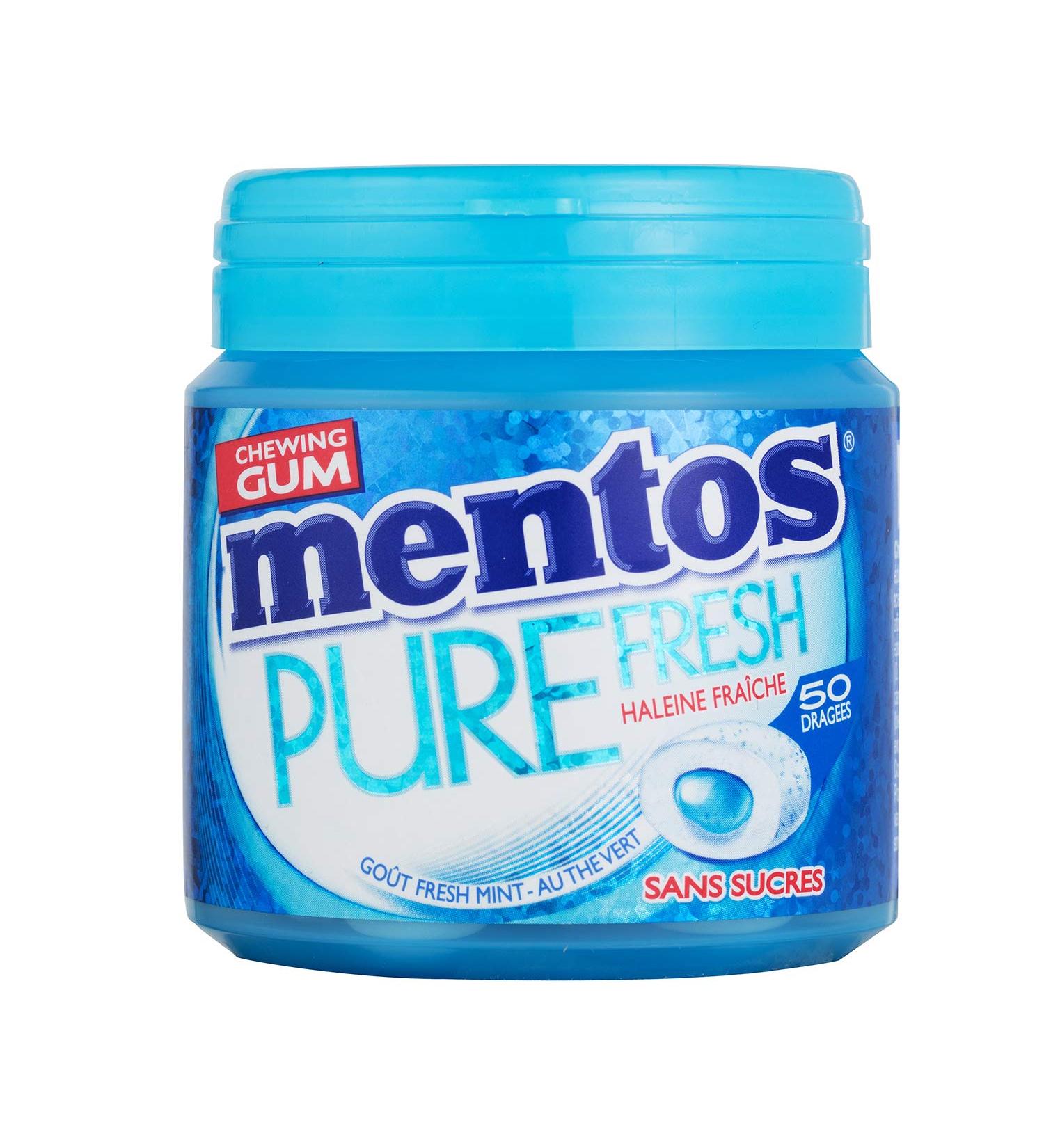 Mentos Gum Pure Fresh Mint - Buy Online on GoSupps.com