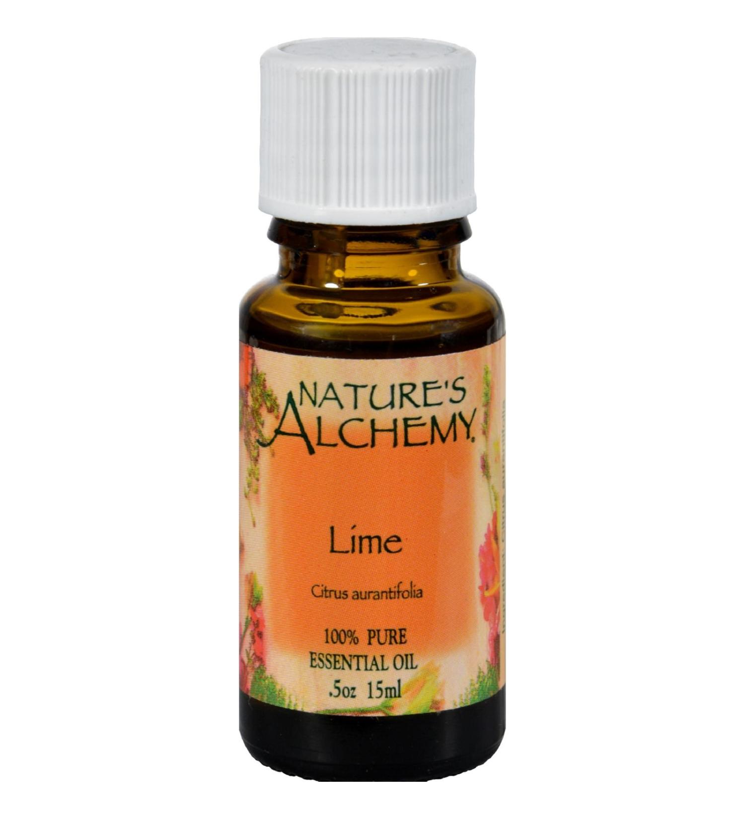 Nature's Alchemy Essential Oil Lime 0.5 fl oz