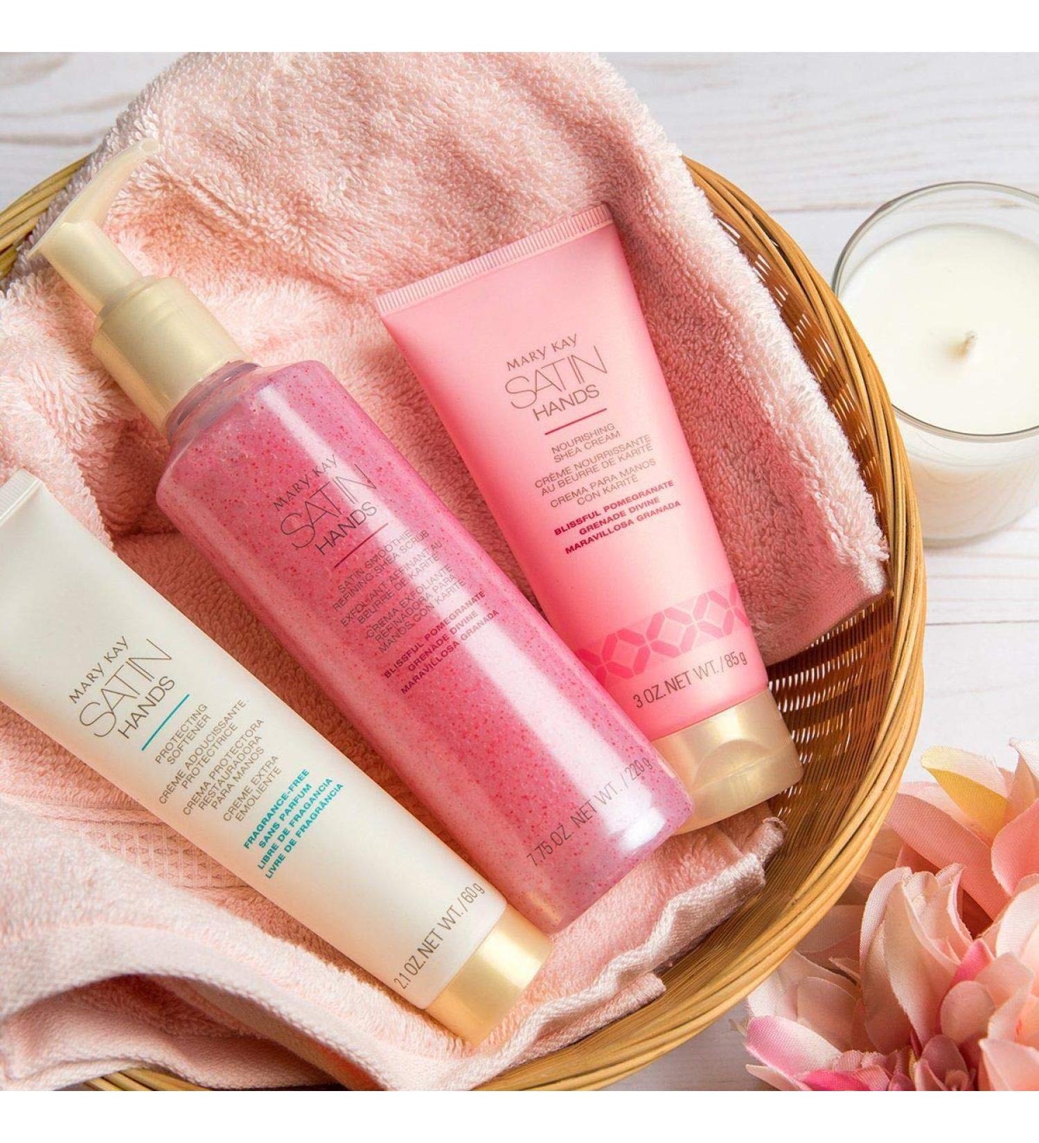 Mary Kay Pomegranate Satin Hands Pamper Set