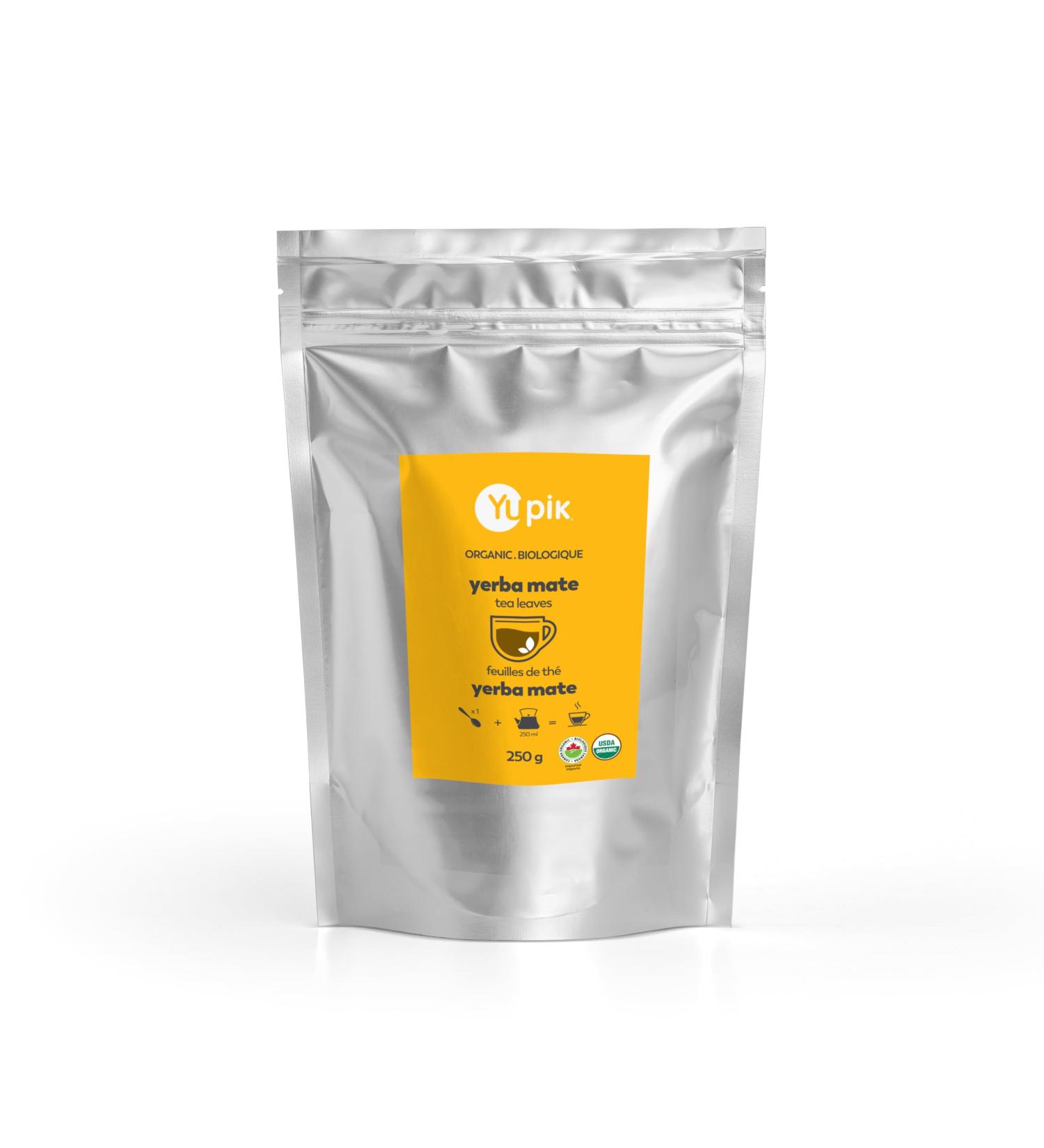 Yupik Organic Loose Leaf Yerba Mate 250 g Energizing Drink Loose Leaf - Buy Online on GoSupps.com