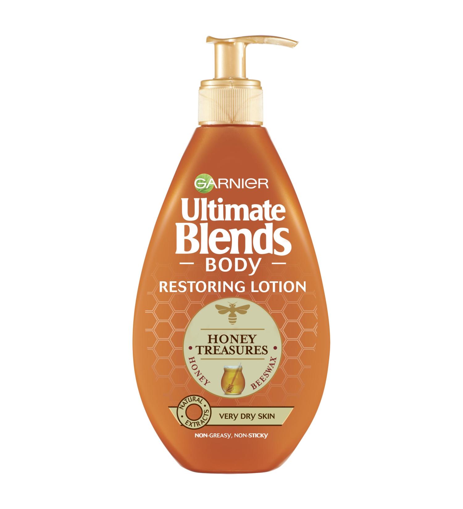 Garnier Ultimate Blends Honey Body Lotion 400ml for Very Dry Skin - Buy Online on GoSupps.com