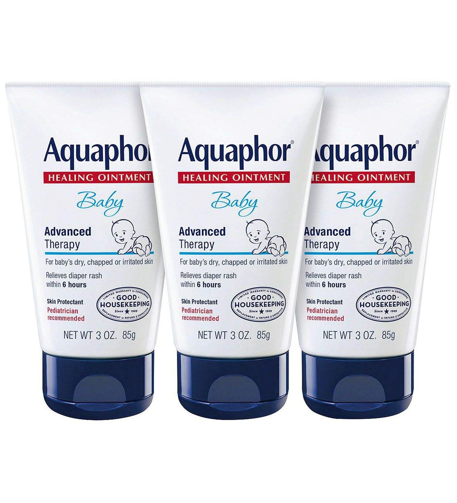 Aquaphor Baby Advanced Therapy Healing Ointment Skin Protectant (3.0 oz. 3 pk)