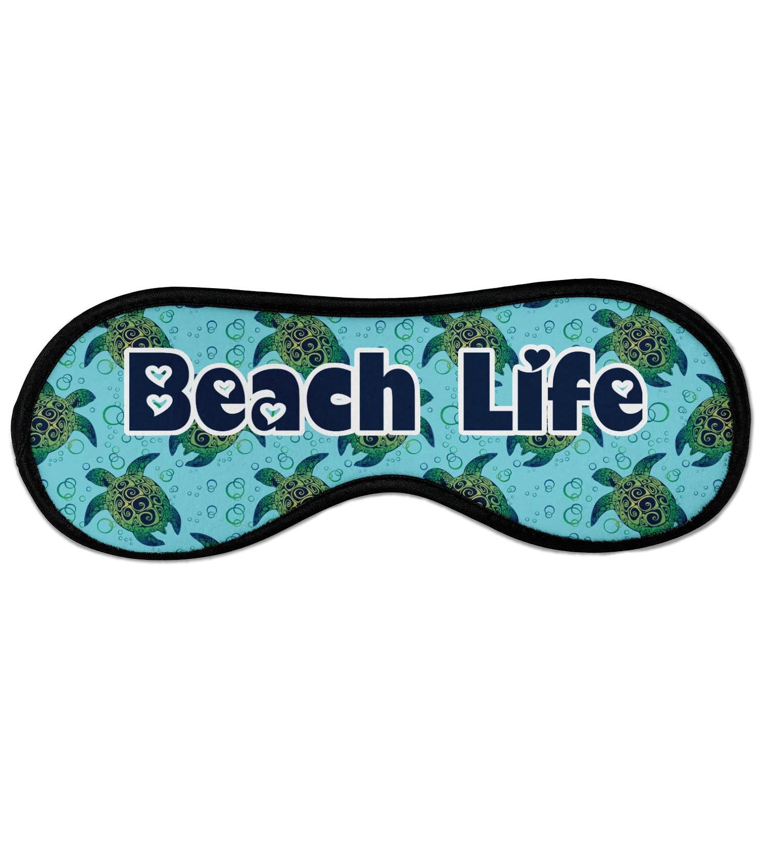 Personalized Large Sea Turtles Sleeping Eye Masks | Custom Sleep Masks for Sweet Dreams - Buy Online on GoSupps.com