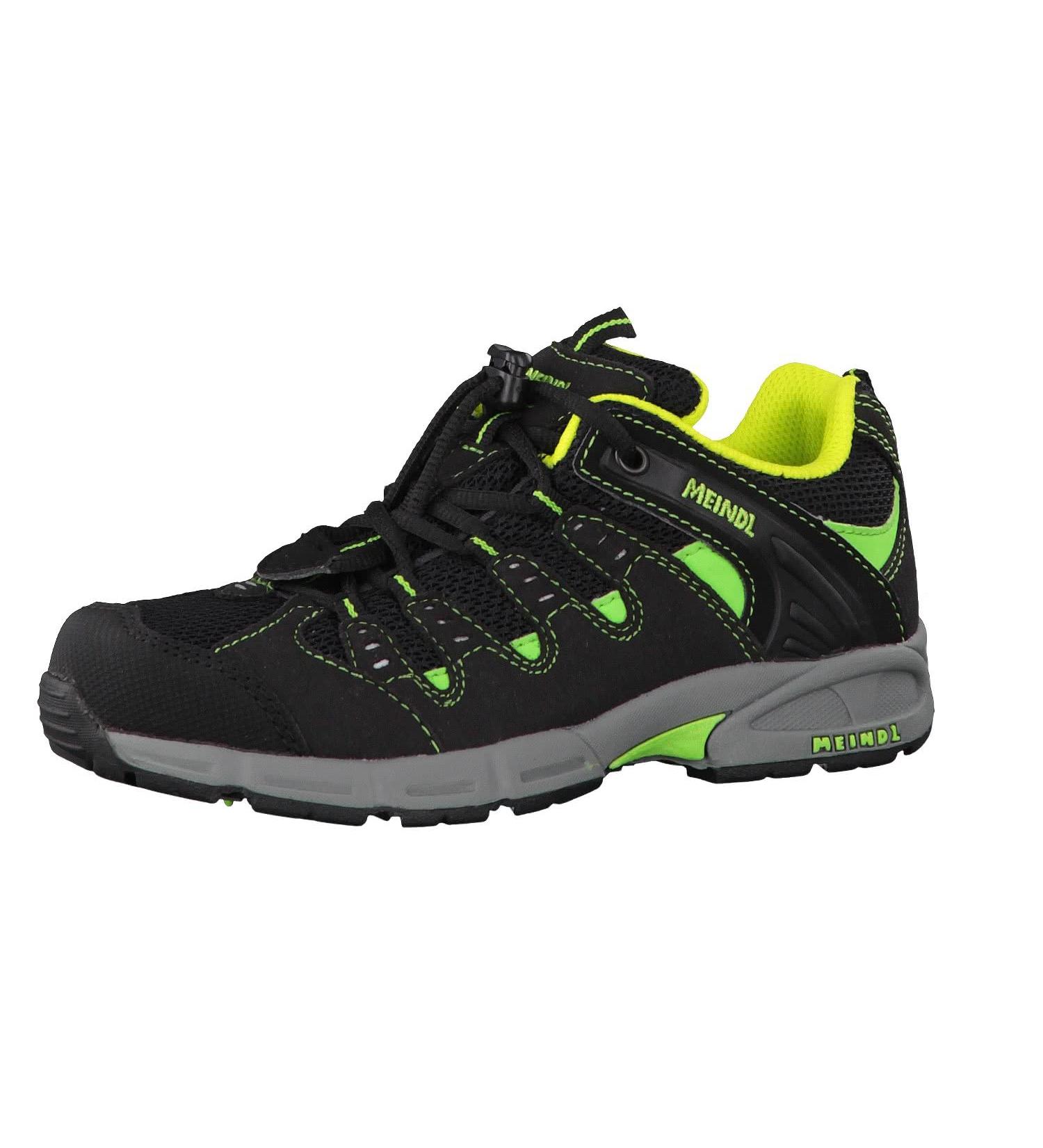 Meindl Men's Nebraska Trekking & Hiking Shoes - 37 EU - Black Lemon Black - Lightweight & Durable Outdoor Footwear for Adventurers - Buy Online on GoSupps.com