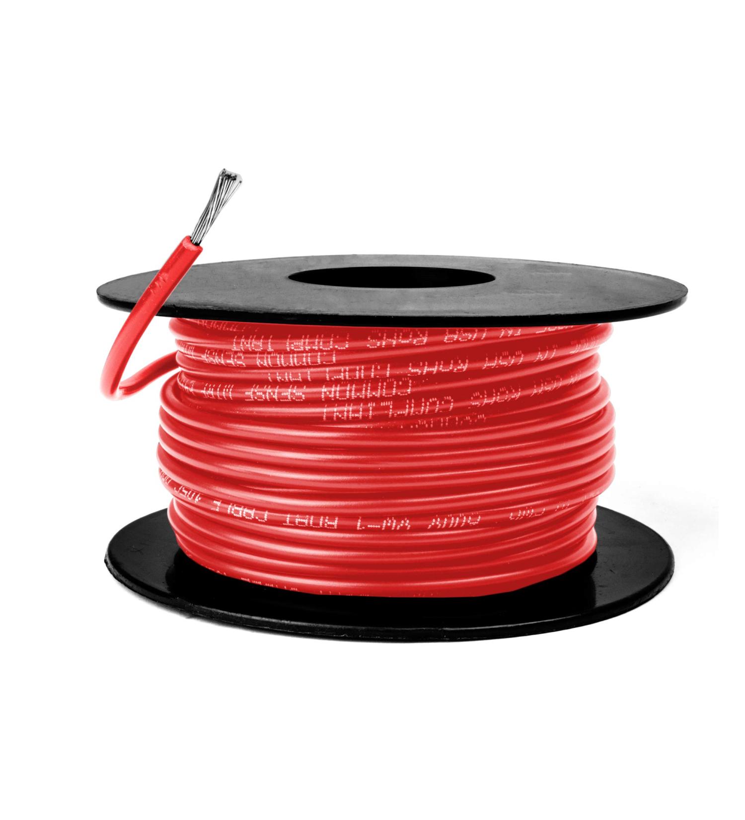 14 AWG UL 1426 Marine Wire - Tinned Copper Boat Cable 60 Feet (Red) USA-Made - Buy Online on GoSupps.com