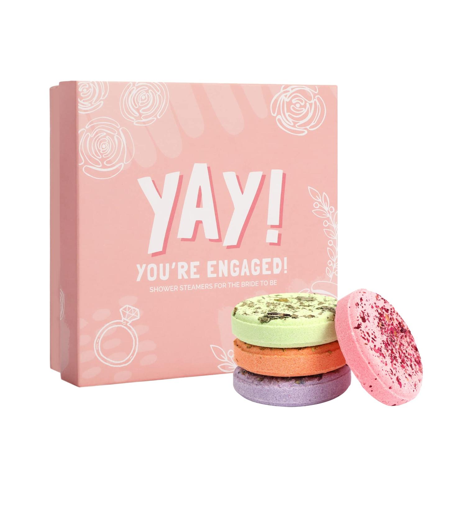 Engagement Gift Shower Steamers - Aromatherapy for Women | Eucalyptus Scented Shower Bombs - Best Bride to Be Gift Idea - Buy Online on GoSupps.com