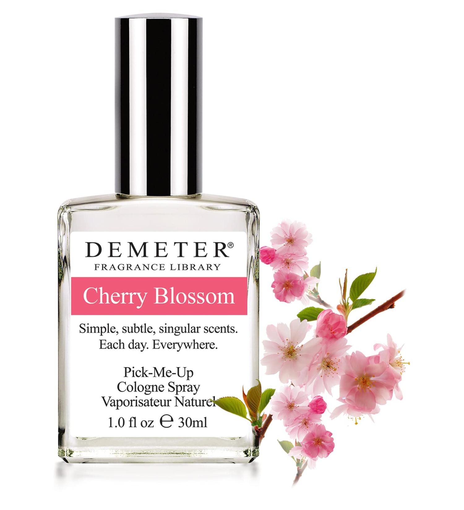 DEMETER Cherry Blossom 1 Oz Cologne Spray Perfume for Women and Men Cherry Blossom 1.02 Fl Oz (Pack of 1)