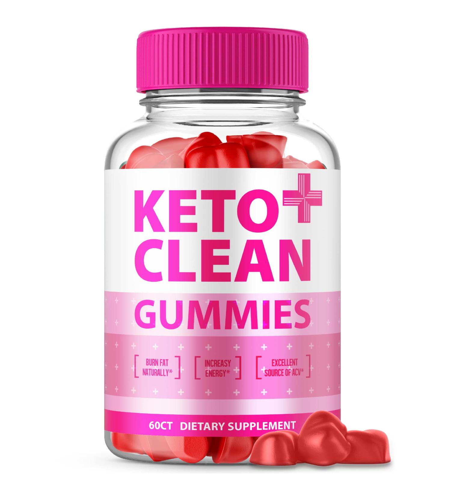 Keto Clean Gummies - Advanced Formula Vegan Keto Gummies Keto Clean Plus ACV Gummies Clean Gummies with Apple Cider Vinegar Beet Root Juice Vitamin B12 Pomegranate Keto AVC Gummy Bears (60 Gummies) - Buy Online on GoSupps.com