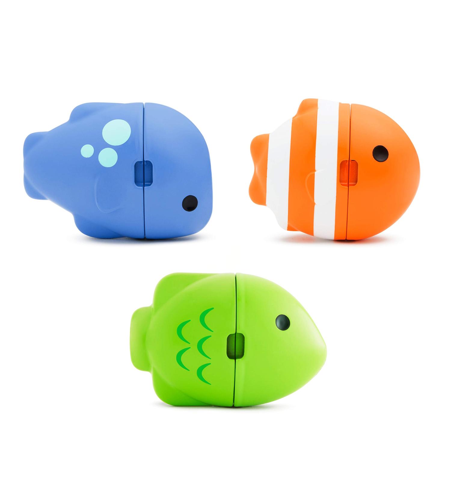 Munchkin Colour Mix Fish: Fun Colour Changing Bath Toy - Buy Online on GoSupps.com