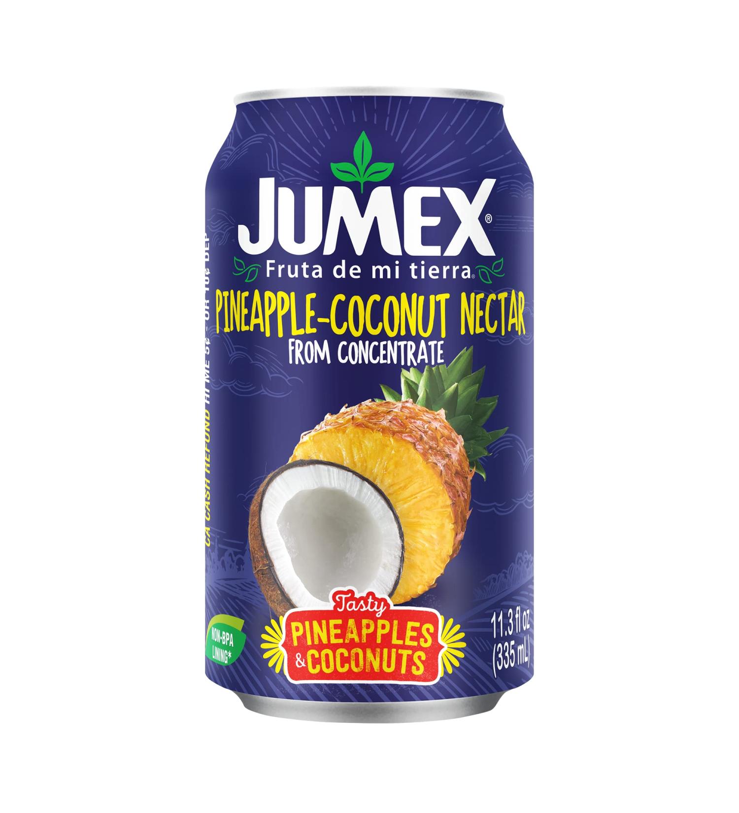 Jumex Pineapple-Coconut Nectar 11.3 Fl Oz Cans (Pack of 24) | BPA-Free & Recyclable - Buy Online on GoSupps.com