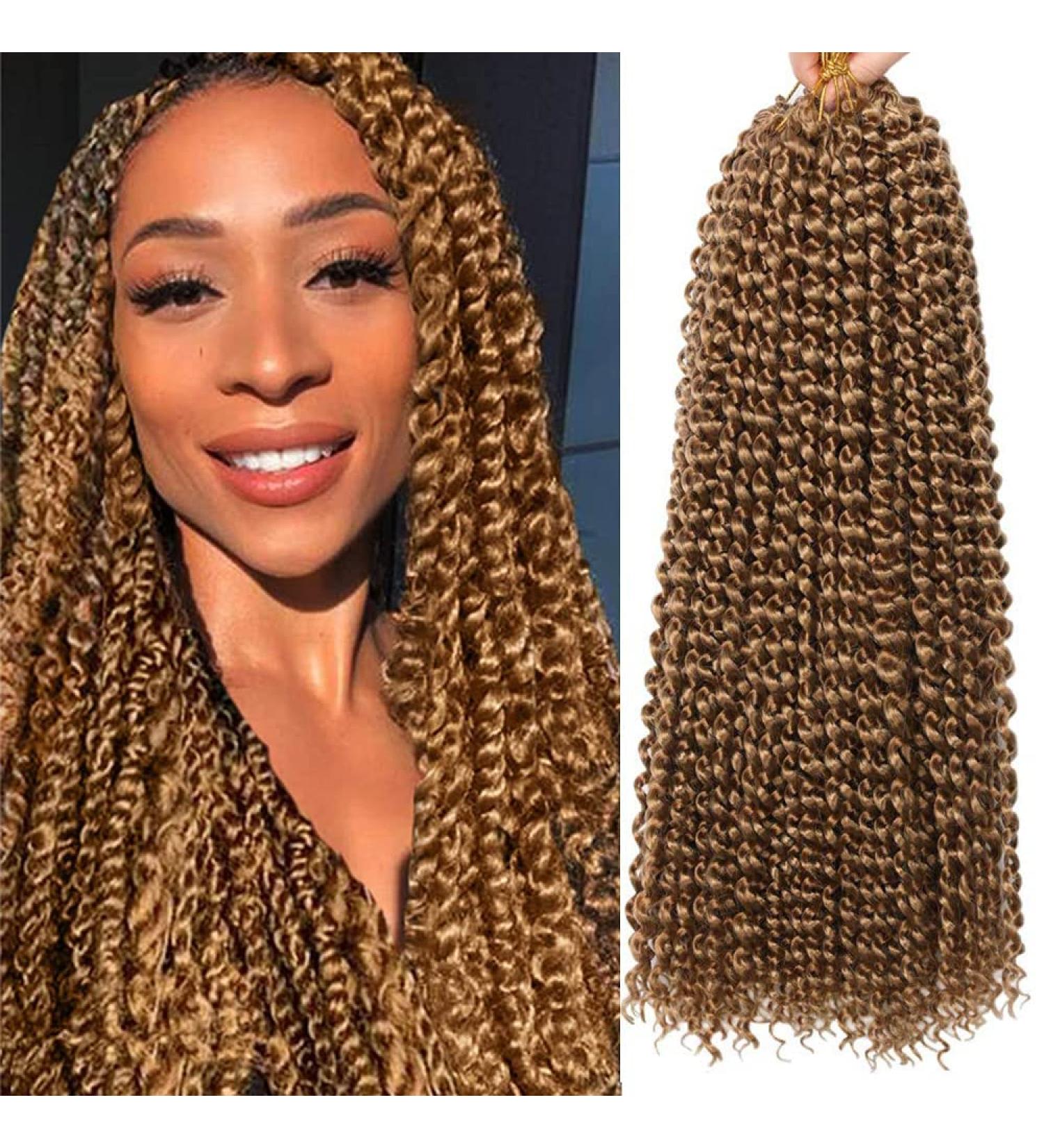 Buy 7 Packs of 18-Inch Passion Twist Hair - Water Wave Bohemian Crochet Extensions - Authentic YDDM Hair - Buy Online on GoSupps.com