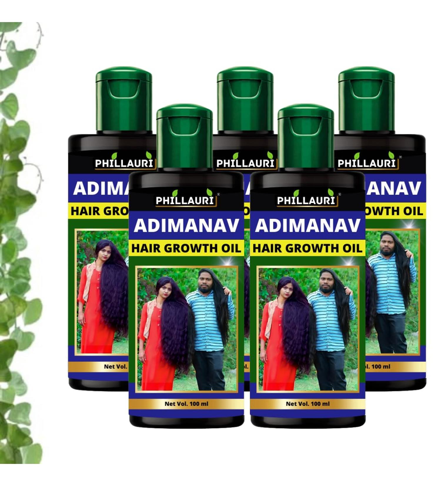 Buy Adivasi Herbal Hair Oil - Ayurvedic Hair Care for Growth & Shine | International Shipping Available - Buy Online on GoSupps.com