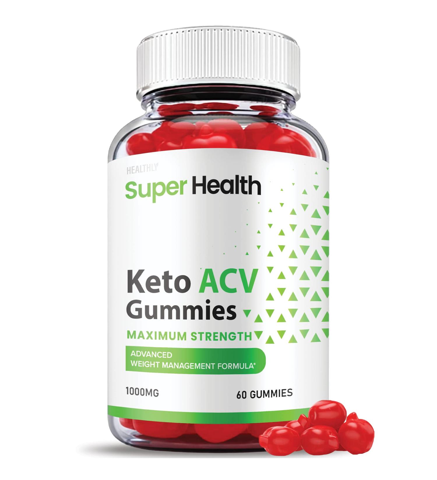 Super Health Keto Gummies - Vegan Formula with ACV for Weight Loss | B12 | 60 Gummies - Buy Online on GoSupps.com