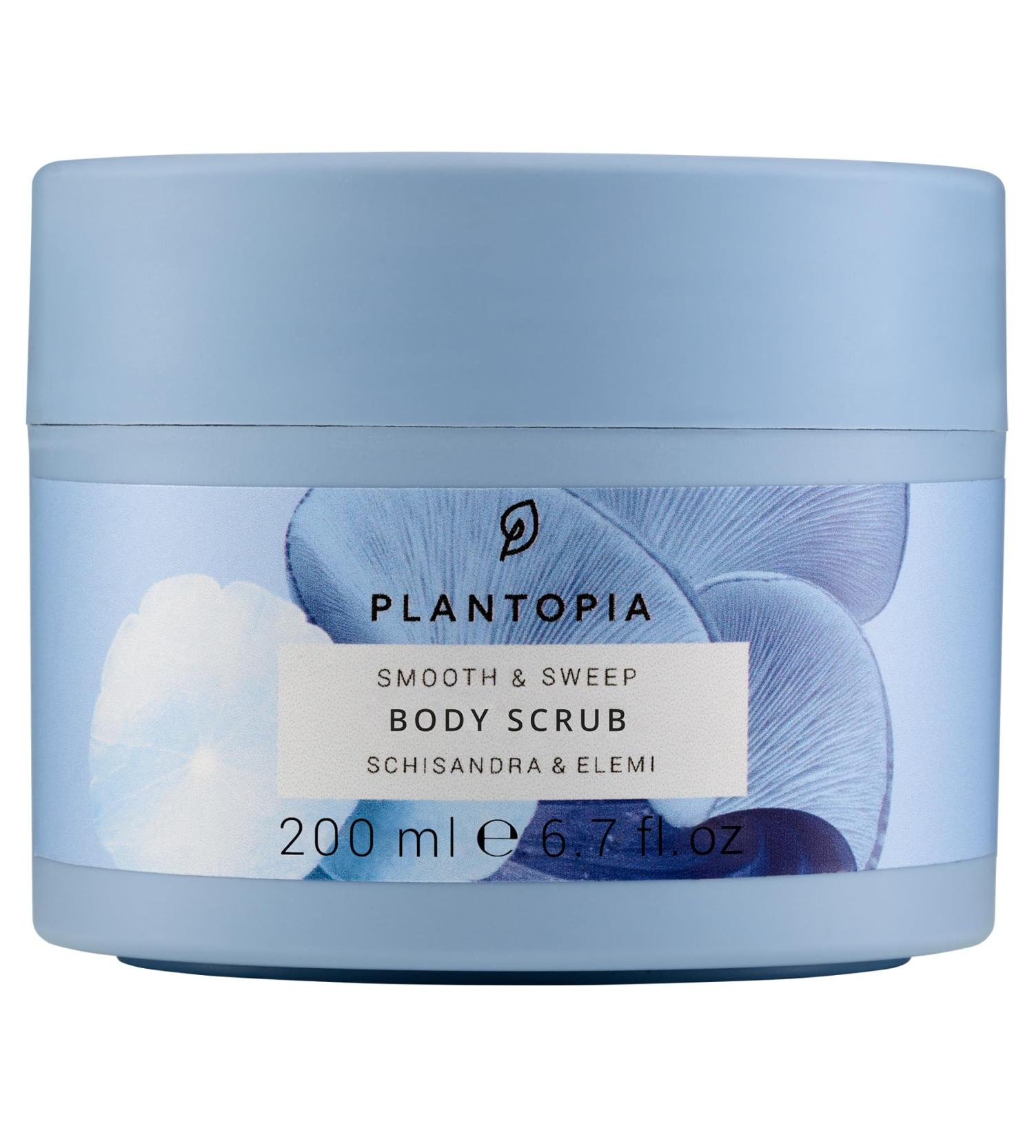 Plantopia Detoxification and Purification Body Scrub "Smooth and Sweep" - Natural Detoxifying and Cleansing Gently Exfoliates and Moisturizes the Skin 200 ml - Buy Online on GoSupps.com